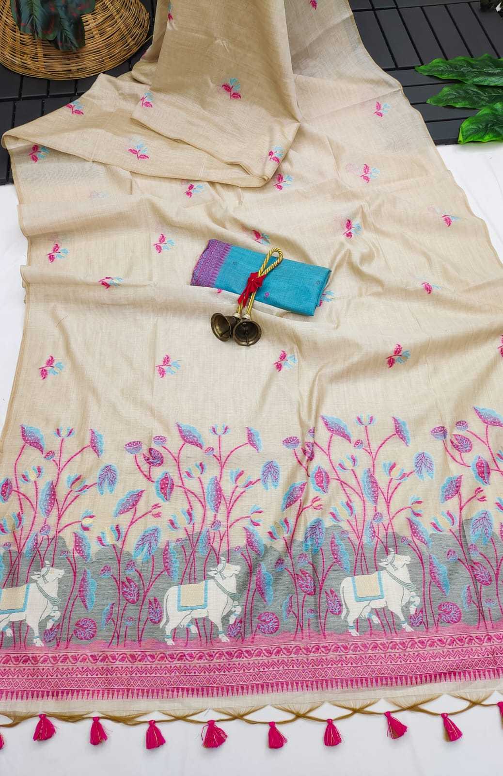 Ynf Soft Muga Silk KESH165 MUGA COTTON COW Silk Sarees Wholesale Soft Silk Sarees Designer Silk Sarees Silk Sarees For Weddings Manufacturer