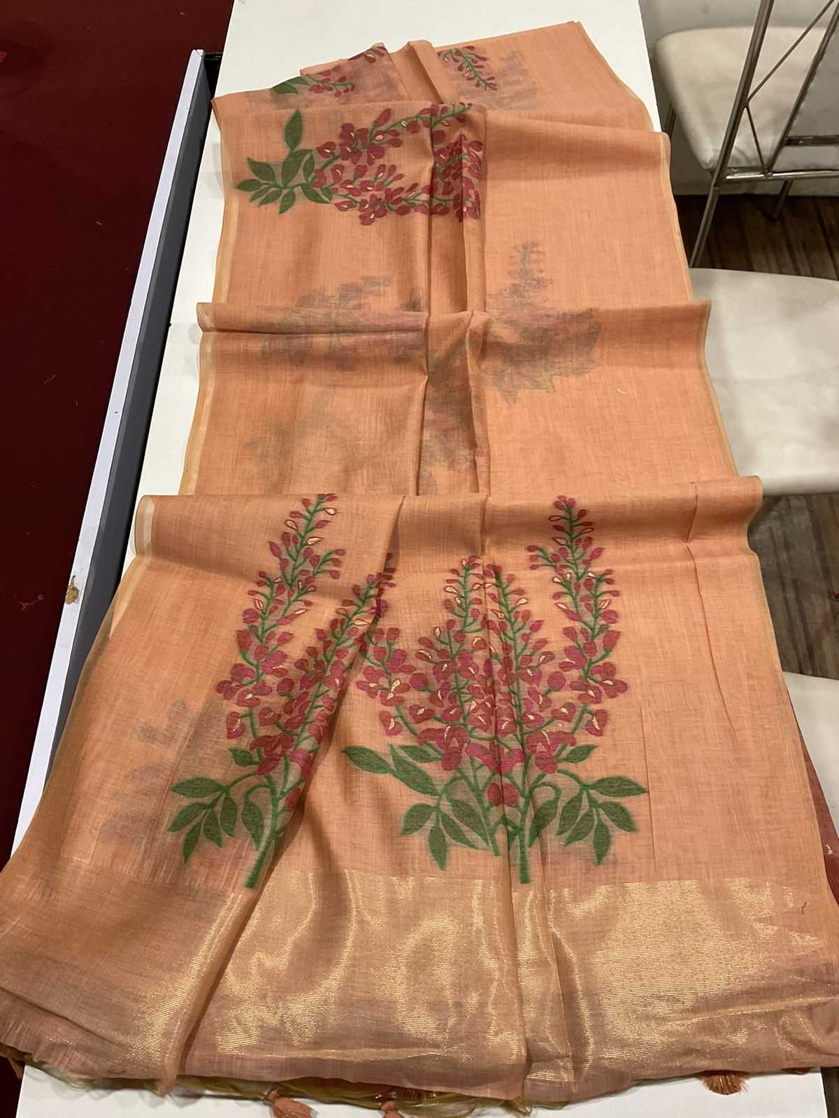 Ynf Soft Muga Silk KESH165 MUGA COTTON TREE 3 Silk Sarees Wholesale Soft Silk Sarees Traditional Silk Sarees Designer Silk Sarees Manufacturer