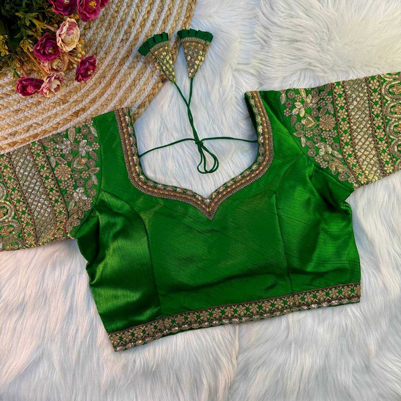 Ynf Soft Silk KESH111 RRK04 Readymade Blouses Festive Collections Wholesale Party Wear Blouse Fashion Blouse Silk Blouse Manufacturer