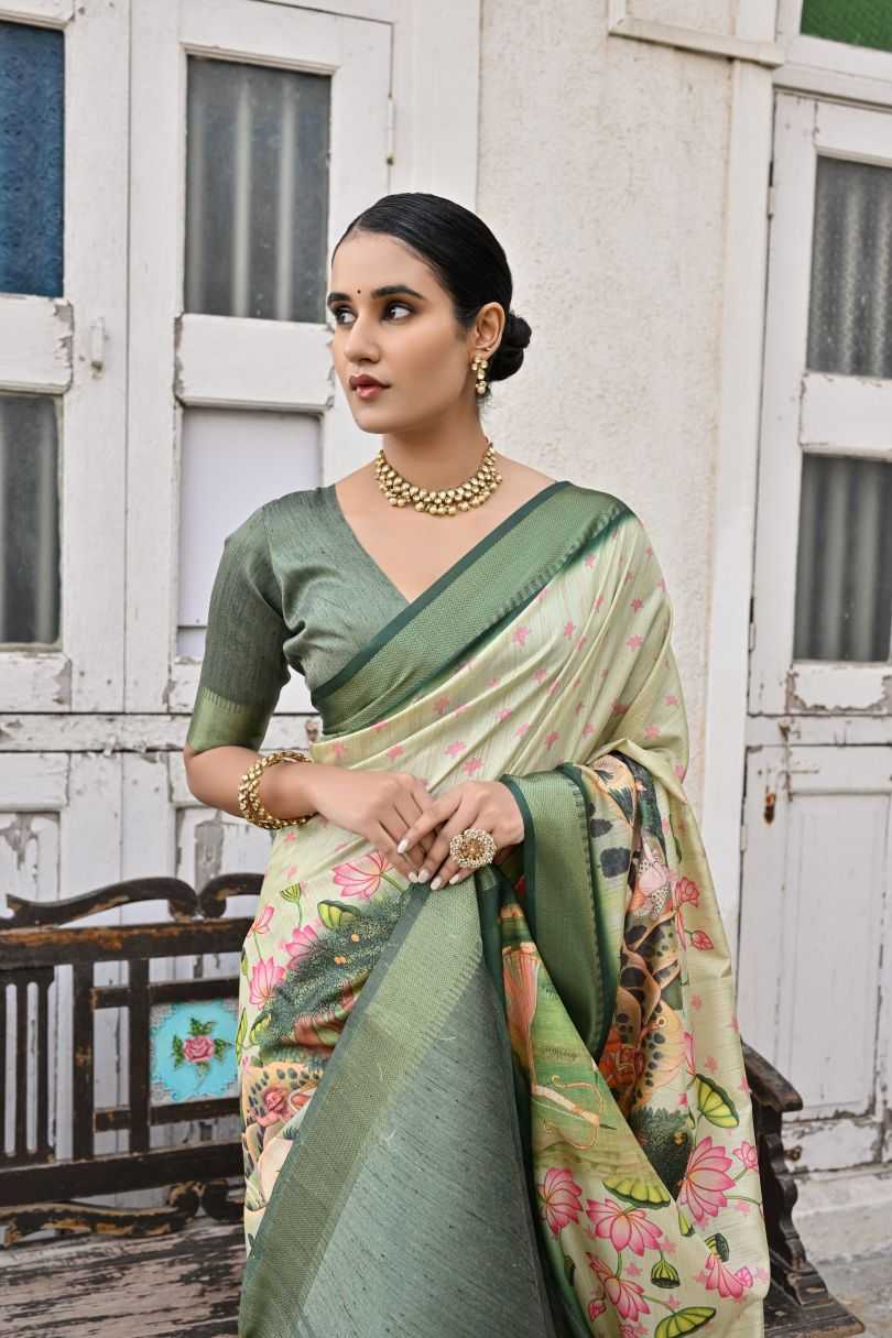 Ynf Soft Silk KESH165 TANIKA Silk Sarees Wholesale Soft Silk Sarees Bhagalpuri Silk Sarees Printed Silk Saree Manufacturer