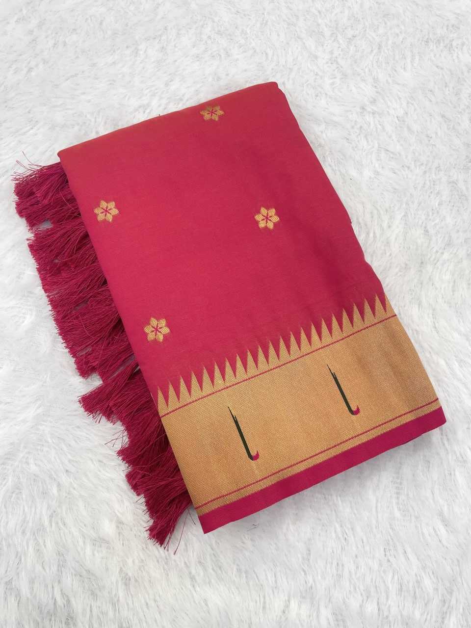 Ynf Soft Silk RIN116 REW28 Silk Sarees Wholesale Paithani Sarees Soft Silk Sarees Brocade Sarees Manufacturer