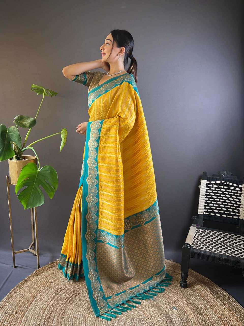 Ynf Soft Silk RIN116 REW53 Silk Sarees Wholesale Soft Silk Sarees Brocade Sarees Zari Border Silk Sarees Manufacturer