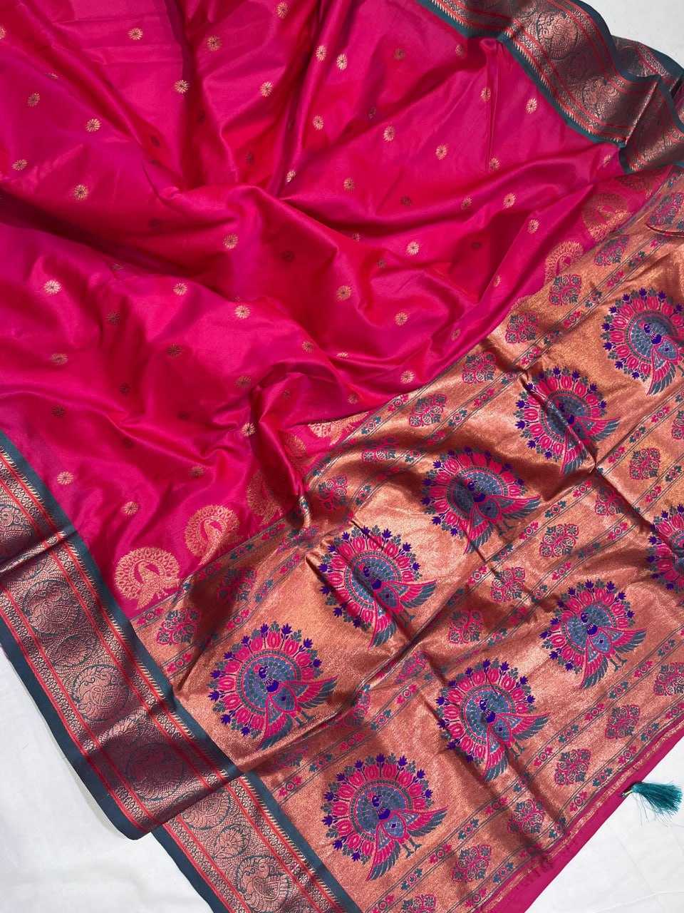 Ynf Soft Silk RIN116 REW61 Silk Sarees Wholesale Paithani Sarees Soft Silk Sarees Brocade Sarees Manufacturer