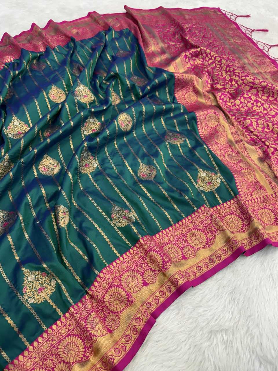 Ynf Soft Silk RIN116 REW67 Silk Sarees Wholesale Soft Silk Sarees Brocade Sarees Zari Border Silk Sarees Manufacturer