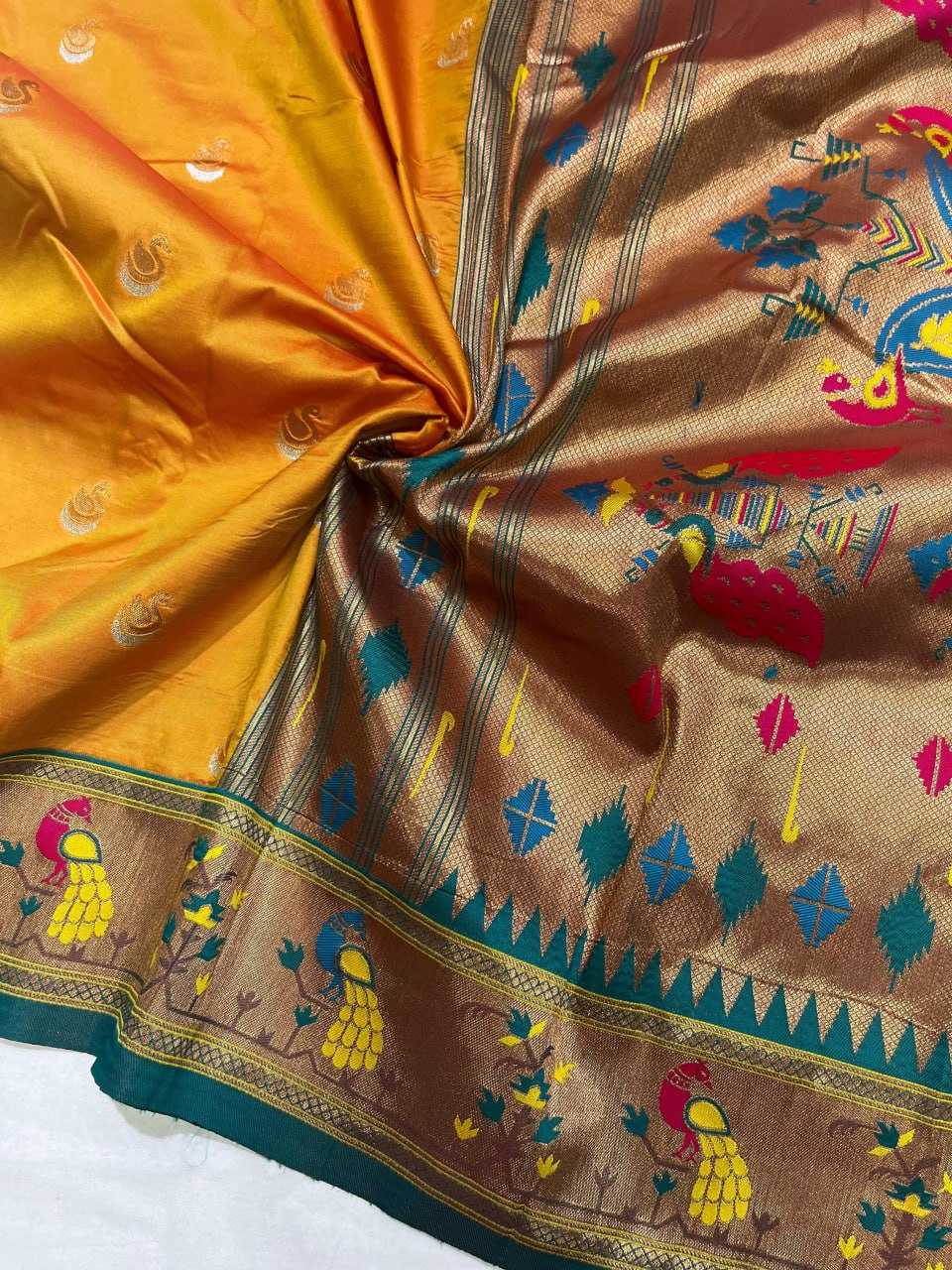 Ynf Soft Silk RIN116 REW76 Silk Sarees Wholesale Paithani Sarees Soft Silk Sarees Brocade Sarees Manufacturer