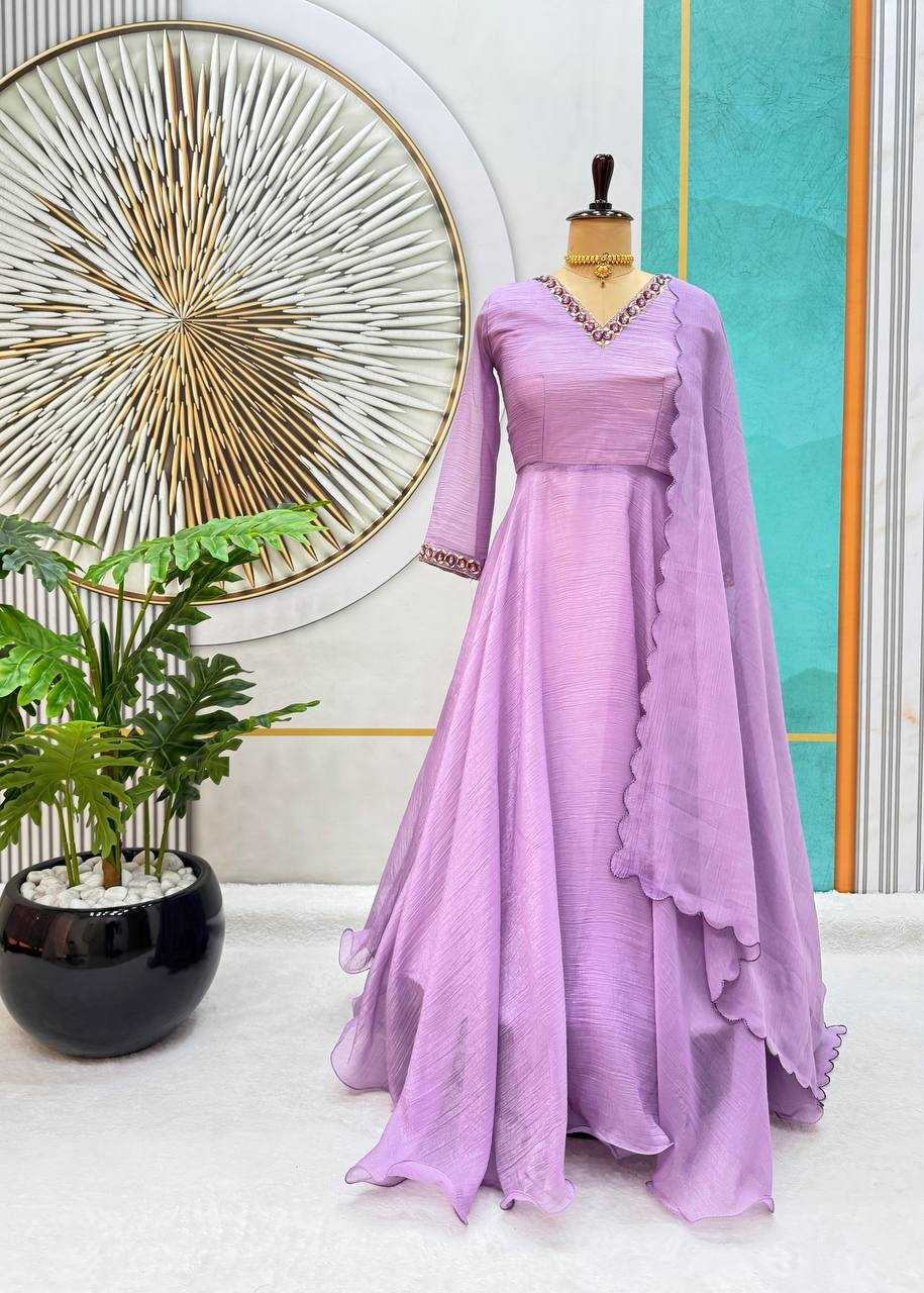 Ynf Soft Vichitra KESH367 187 Gowns Festive Collections Wholesale Fancy Gowns Party Gowns Long Gowns Manufacturer