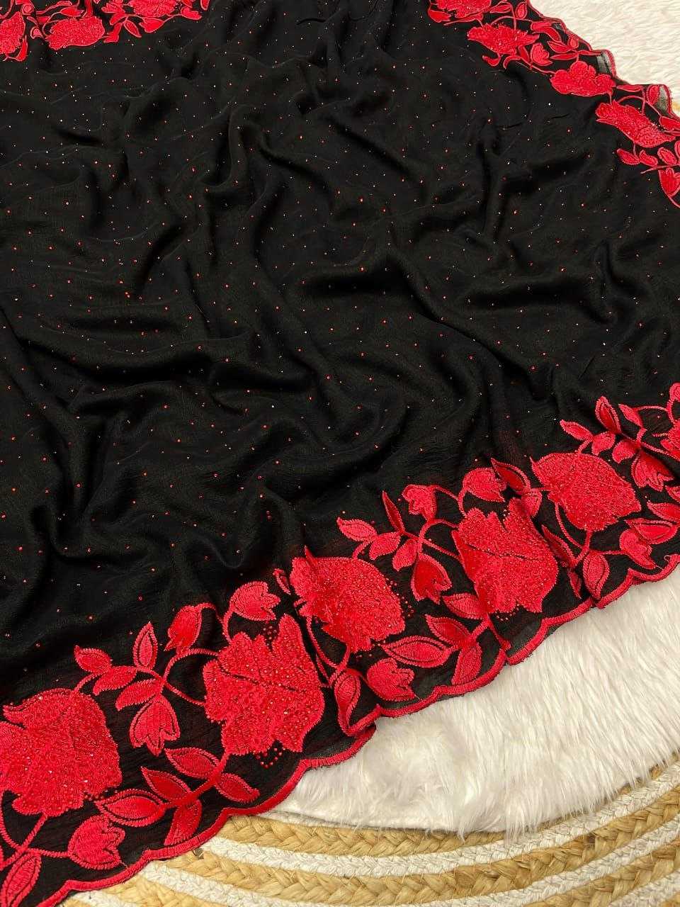 Ynf Soft Vichitra RIN143 521 Sarees Wedding Collections Festive Collections Wholesale Ladies Sarees Embroidered Sarees Sarees With Blouse Manufacturer