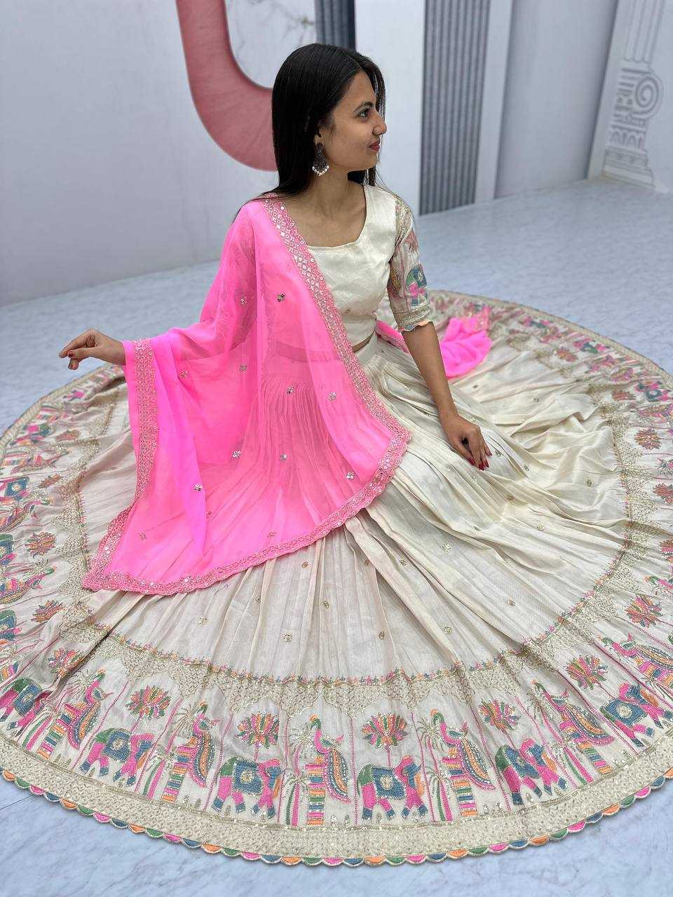 Ynf Tissue Silk KESH120 226 Lehengas Wedding Collections Festive Collections Wholesale Silk Lehenga Designer Lehenga Choli Lehenga With Dupatta Manufacturer