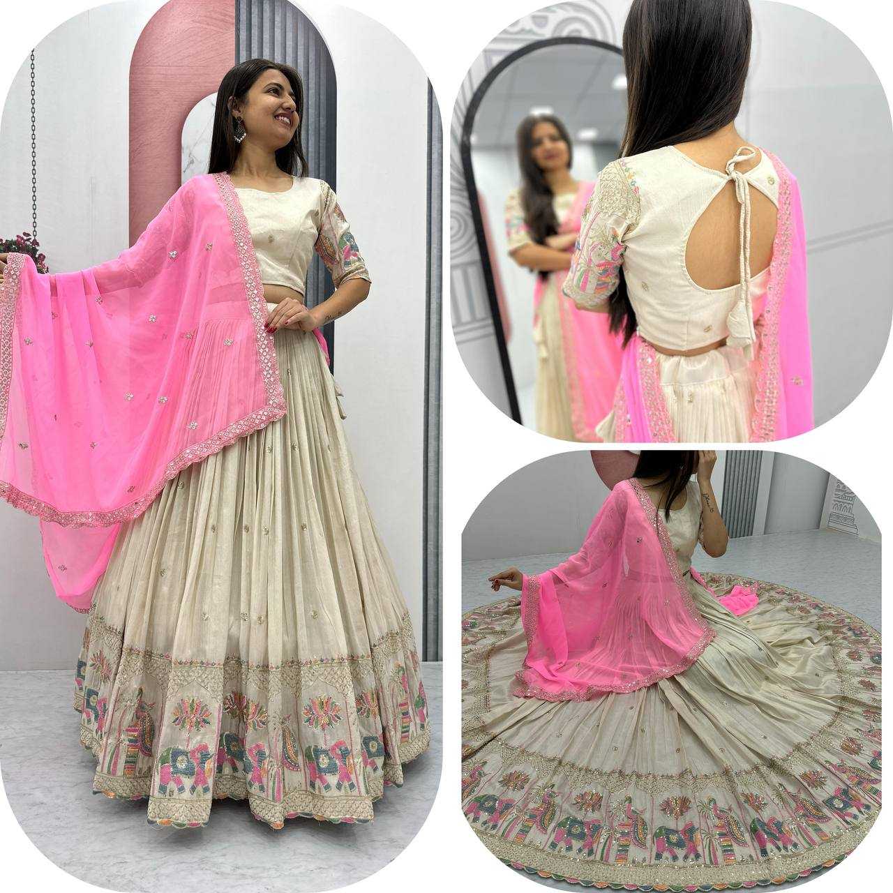 Ynf Tissue Silk KESH120 226 Lehengas Wedding Collections Festive Collections Wholesale Silk Lehenga Designer Lehenga Choli Lehenga With Dupatta Manufacturer