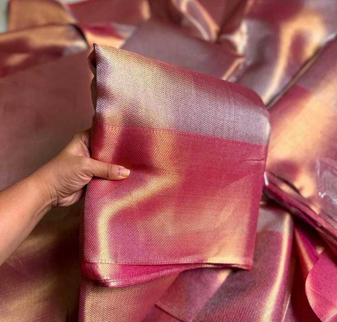 Ynf Tissue Silk KESH131 JYOTHIKA INSPIRED COLLECTION Sarees Silk Sarees Bollywood Collections Wholesale Kanjeevaram Sarees Tissue Silk Saree Zari Border Silk Sarees Jyothika Collection Manufacturer