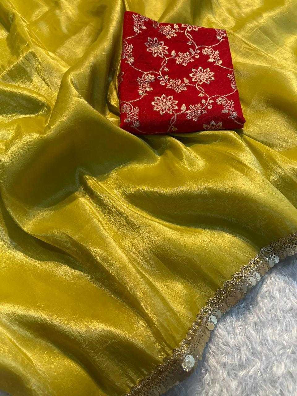 Ynf Tissue Silk KESH195 OLA Silk Sarees Teej Sarees Festive Collections Wholesale Banarasi Silk Sarees Designer Silk Sarees Fancy Silk Sarees Manufacturer