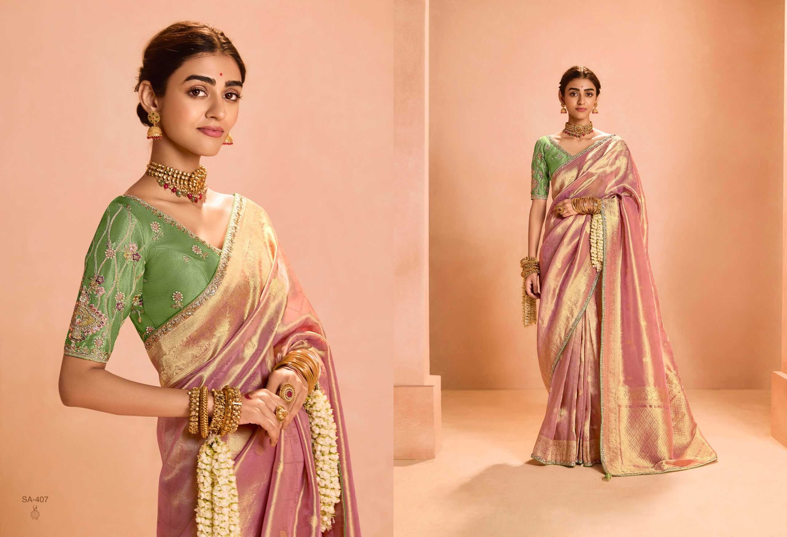 Ynf Tissue Silk KESH362 Utsav Silk Sarees Wholesale Heavy Silk Sarees Designer Silk Sarees Embroidered Silk Sarees Manufacturer