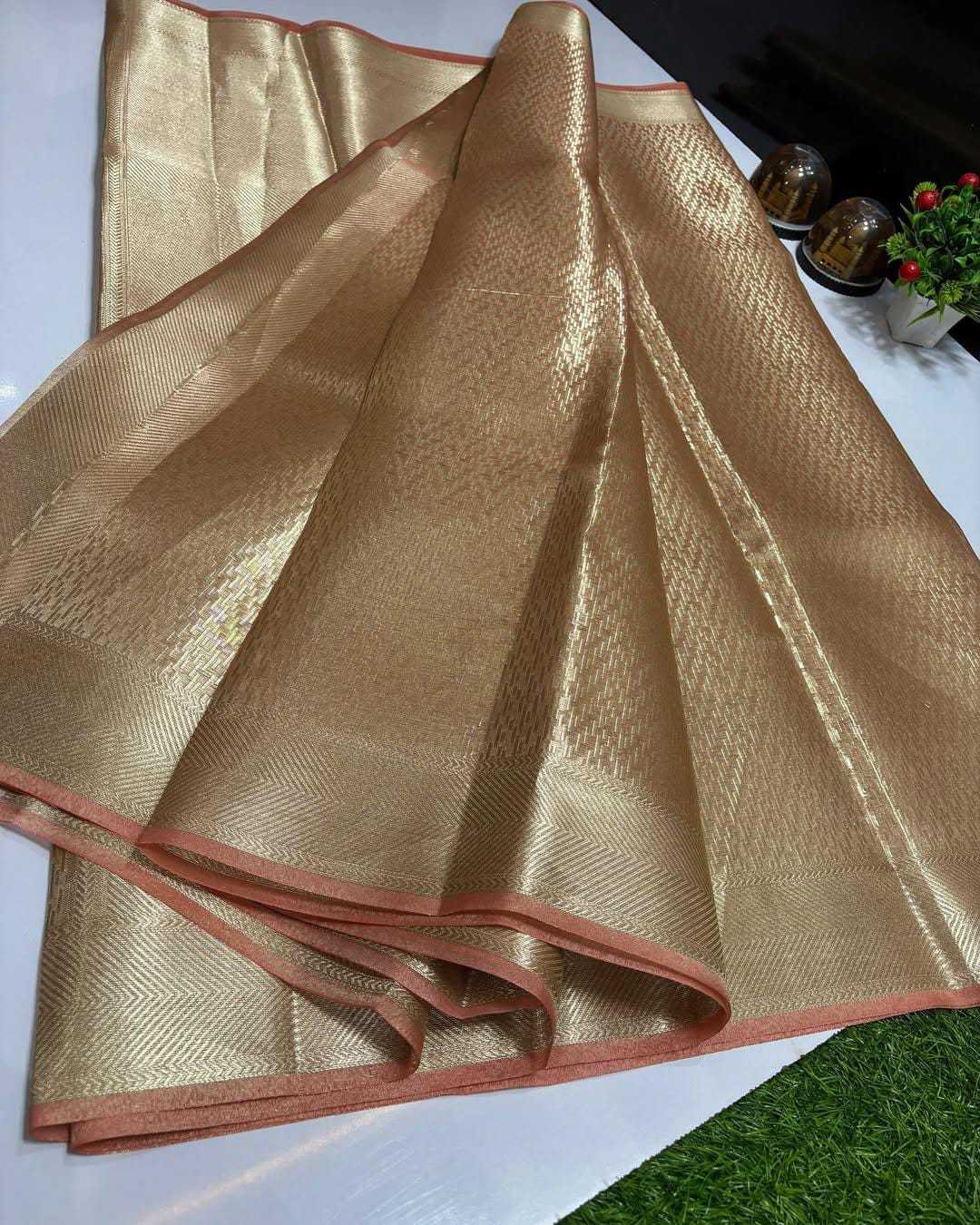 Ynf Tissue Silk KESH418 MKD03 Sarees Silk Sarees Wedding Collections Wholesale Party Wear Sarees Tissue Silk Saree Festive Sarees Manufacturer