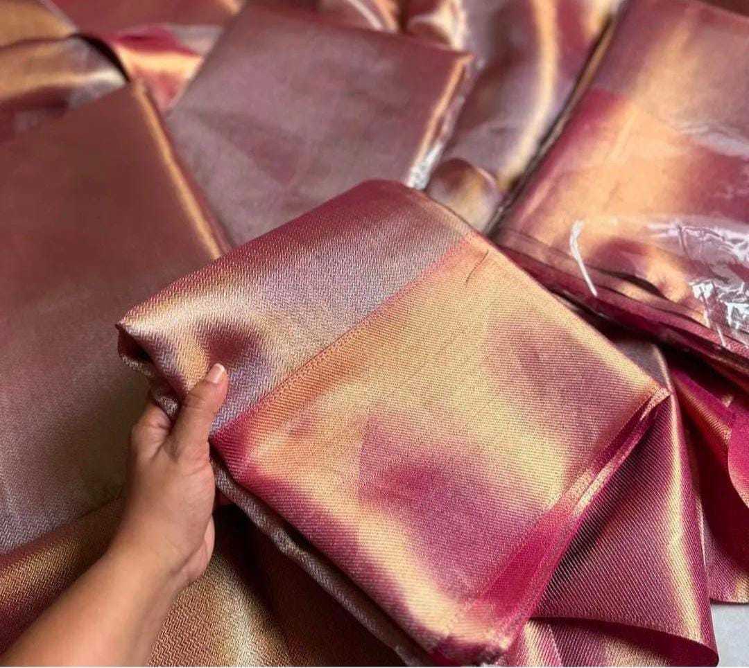 Ynf Tissue Silk KESH418 MKD11 Sarees Bollywood Collections Festive Collections Wholesale Party Wear Sarees Fancy Sarees Tissue Silk Saree Manufacturer