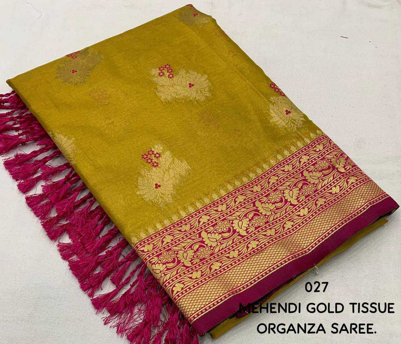 Ynf Tissue Silk KESH433 027 Sarees Wholesale Designer Sarees Tissue Silk Saree Festive Sarees Manufacturer