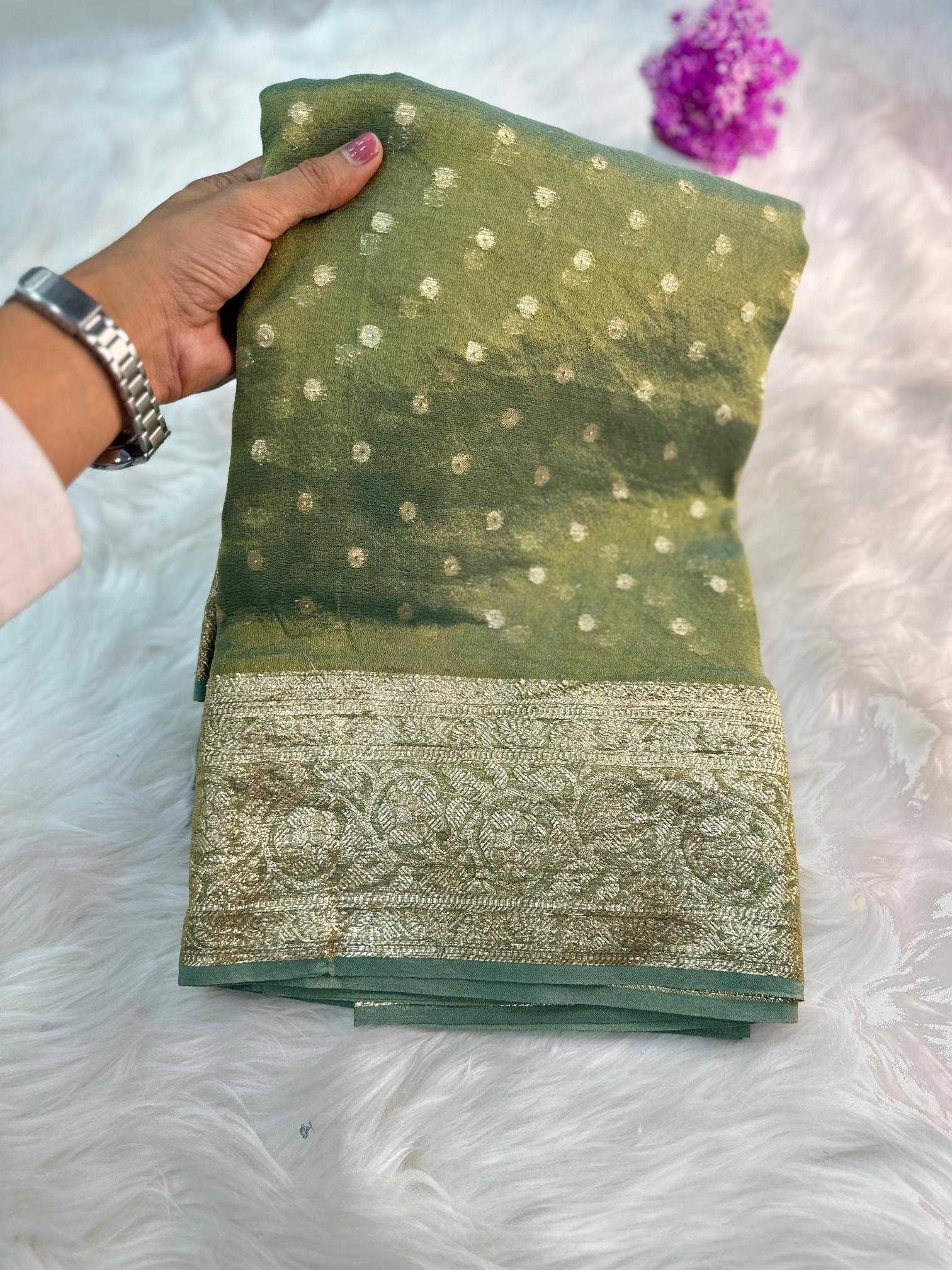 Ynf Tissue Silk RIN104 APE128 Silk Sarees Wedding Collections Festive Collections Wholesale Traditional Silk Sarees Silk Sarees For Weddings Holi Collections Manufacturer