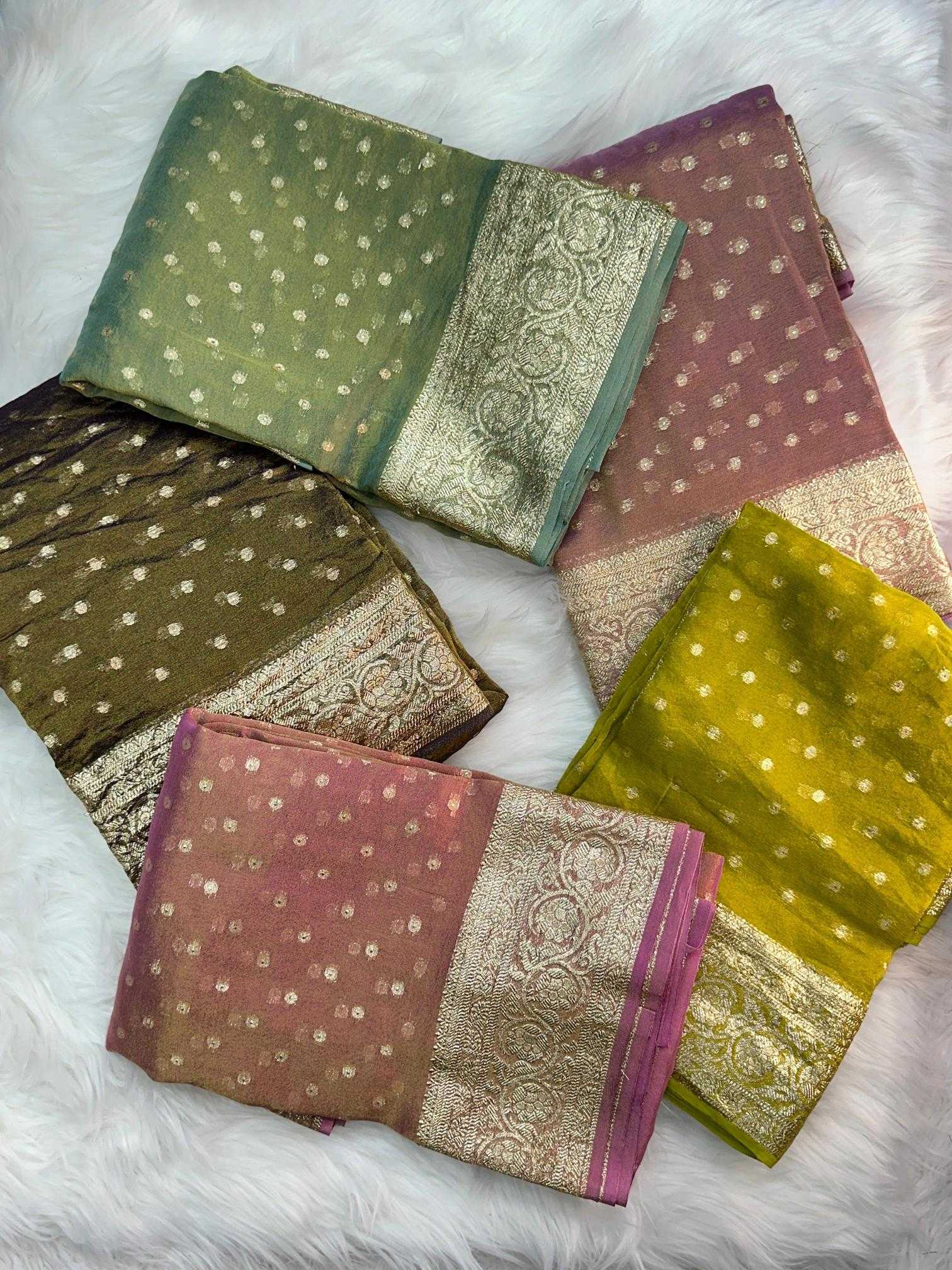 Ynf Tissue Silk RIN104 APE128 Silk Sarees Wedding Collections Festive Collections Wholesale Traditional Silk Sarees Silk Sarees For Weddings Holi Collections Manufacturer