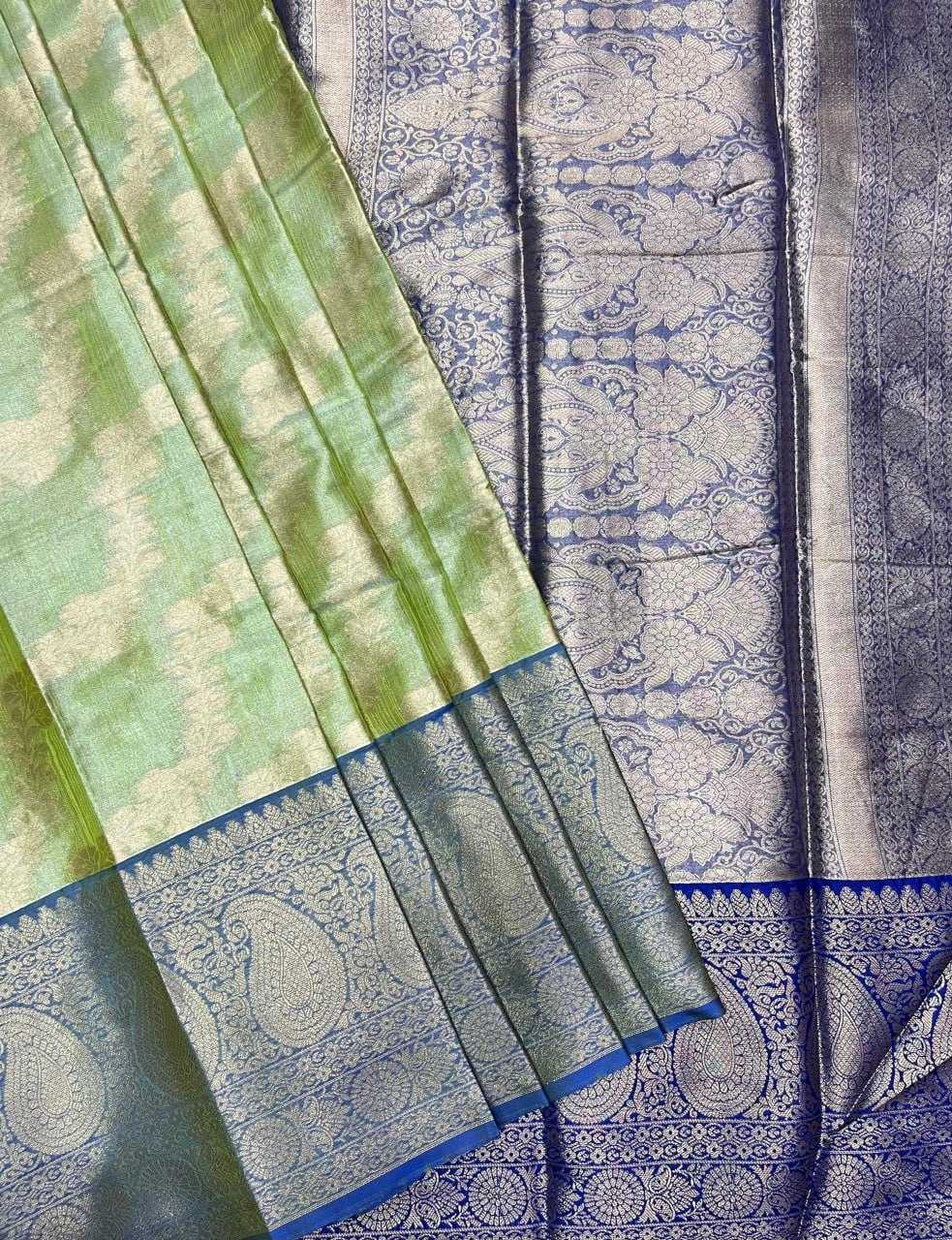 Ynf Tissue Silk RIN116 REW42 Silk Sarees Wholesale Kanjeevaram Sarees Tussar Silk Sarees Traditional Silk Sarees Manufacturer