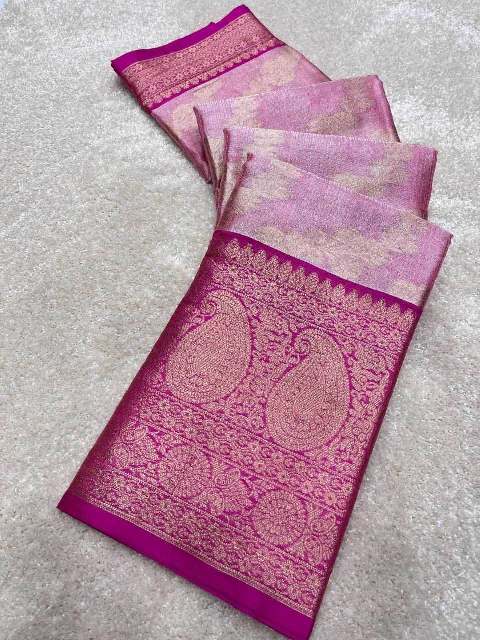 Ynf Tissue Silk RIN116 REW42 Silk Sarees Wholesale Kanjeevaram Sarees Tussar Silk Sarees Traditional Silk Sarees Manufacturer