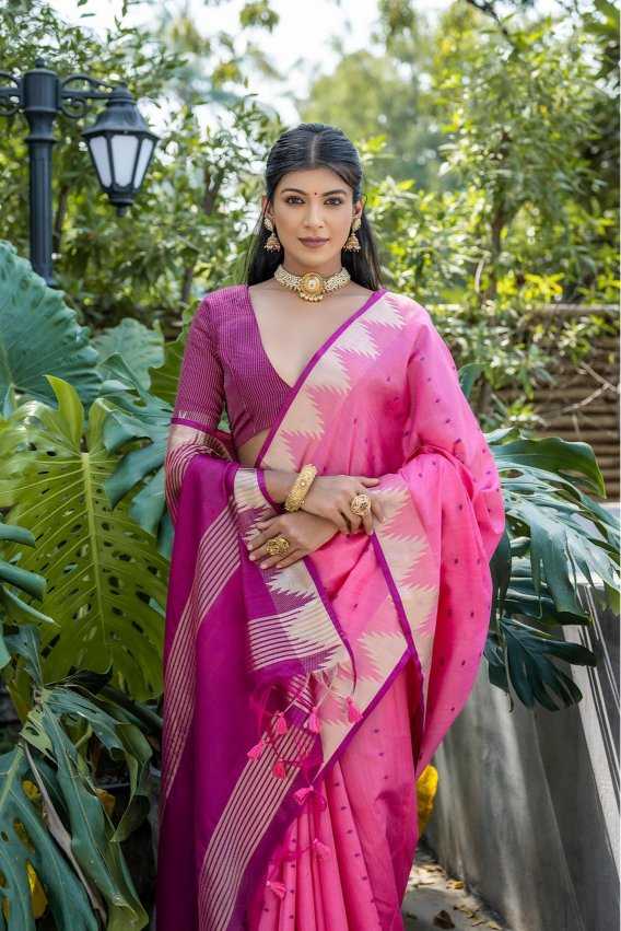 Ynf Tussar Silk KESH165 ELISHA PYRAMID Silk Sarees Wholesale Tussar Silk Sarees Traditional Silk Sarees Designer Silk Sarees Manufacturer