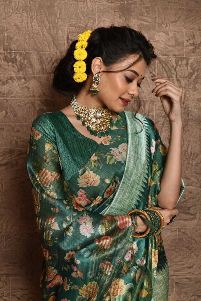 Ynf Tussar Silk KESH165 SONAL FLOWER Silk Sarees Wholesale Soft Silk Sarees Tussar Silk Sarees Silk Sarees For Weddings Manufacturer