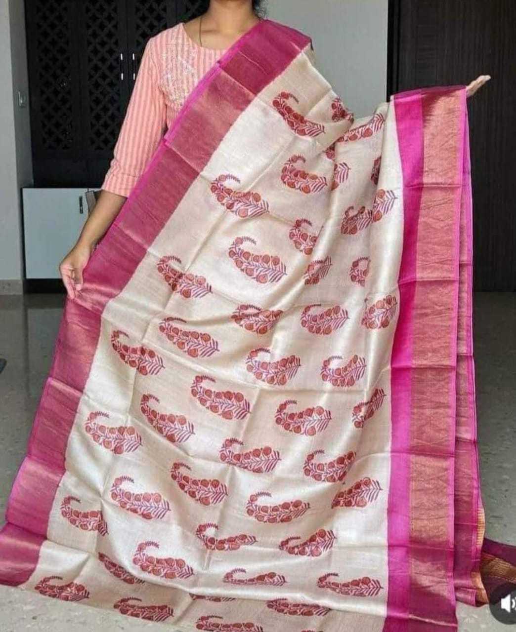 Ynf Tussar Silk KESH418 MKD41 Sarees Diwali Collections Wedding Collections Wholesale Fancy Sarees Kalamkari Sarees Tussar Sarees Manufacturer