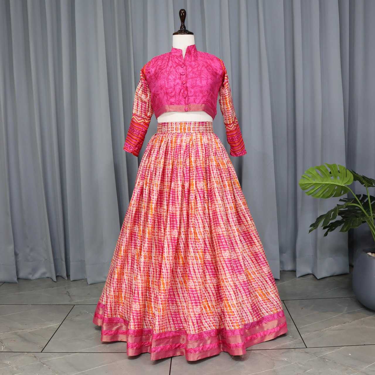 Ynf Tussar Silk RIN119 7141 Lehengas Wedding Collections Festive Collections Wholesale Fancy Lehenga Silk Lehenga Printed Lehenga Manufacturer