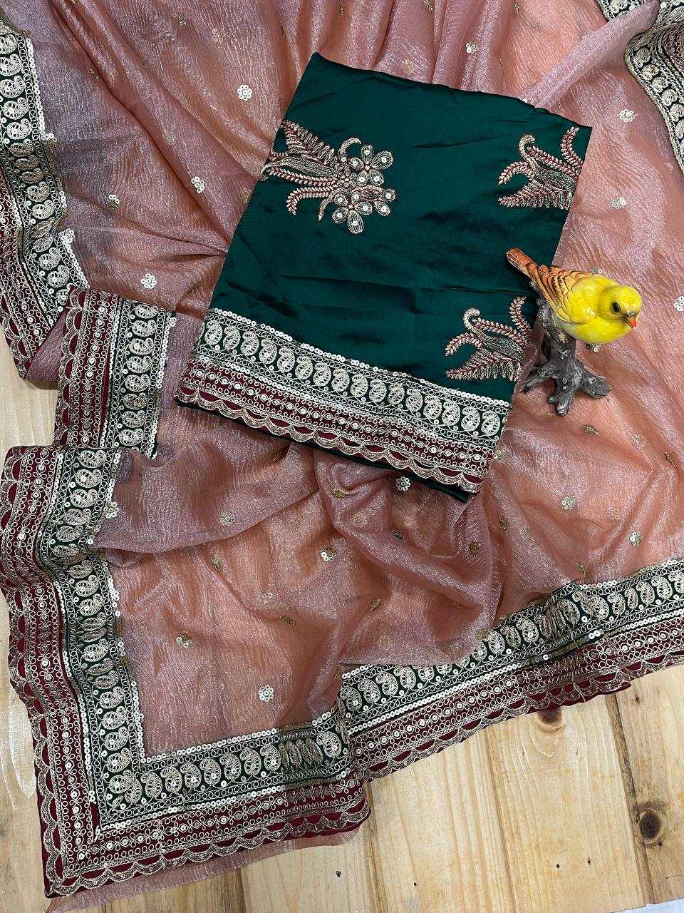 Ynf Twill Net KESH429 3137 Sarees Wedding Collections Festive Collections Wholesale Sequin Sarees Embroidered Sarees Lace Border Sarees Manufacturer