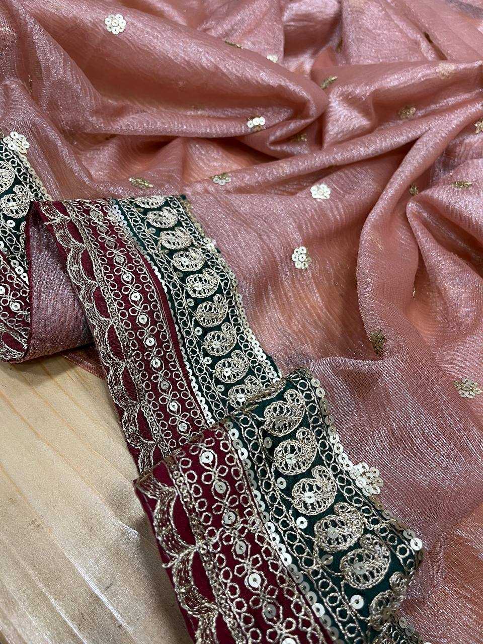 Ynf Twill Net KESH429 3137 Sarees Wedding Collections Festive Collections Wholesale Sequin Sarees Embroidered Sarees Lace Border Sarees Manufacturer