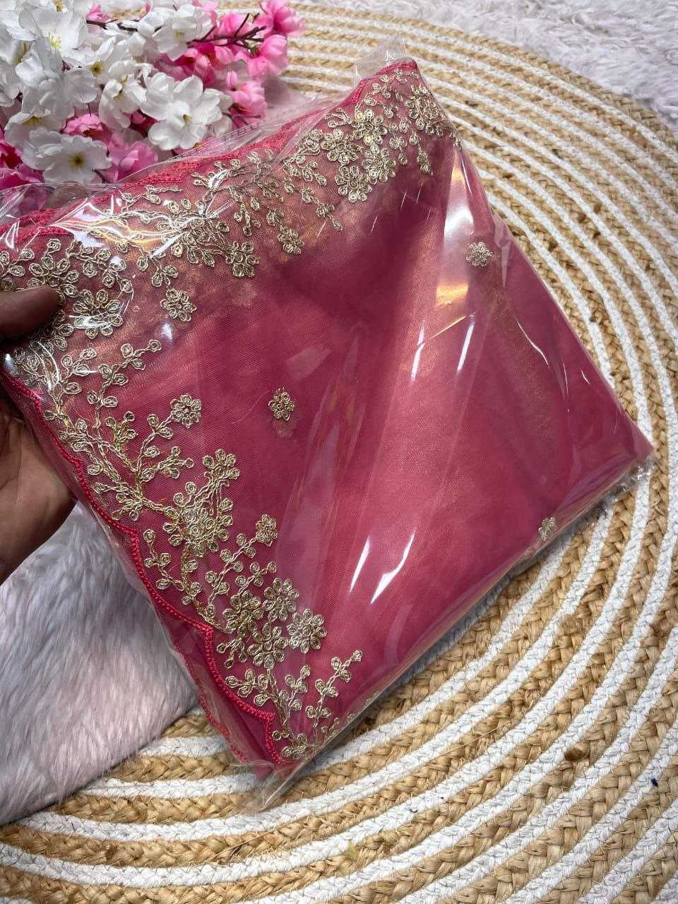 Ynf Twill Net RIN143 505 Sarees Diwali Collections Festive Collections Wholesale Net Sarees Cutwork Saree Sarees With Blouse Manufacturer