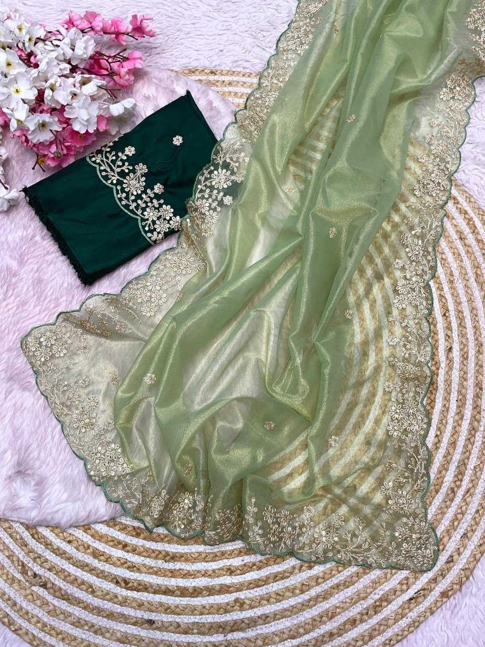 Ynf Twill Net RIN143 505 Sarees Diwali Collections Festive Collections Wholesale Net Sarees Cutwork Saree Sarees With Blouse Manufacturer