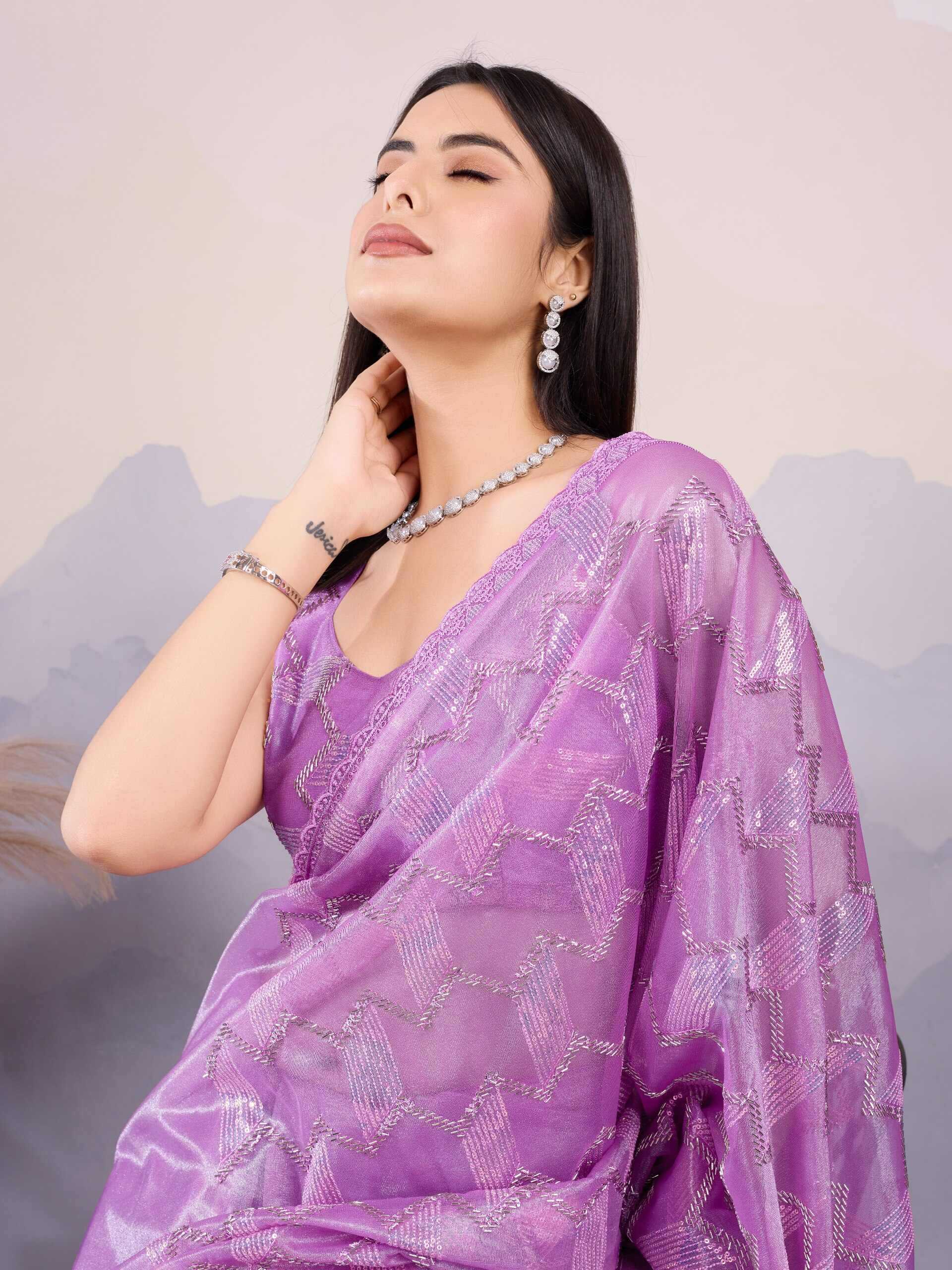 Ynf Twill Net RIN188 Kohinoor2 Sarees Wholesale Net Sarees Embroidered Sarees Cutwork Saree Manufacturer