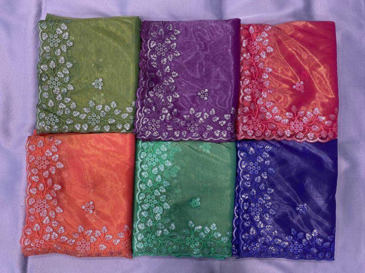 Ynf Twill Net RIN188 Maitry2 Sarees Sarees Wedding Collections Festive Collections Wholesale Net Sarees Sequin Sarees Embroidered Sarees Manufacturer