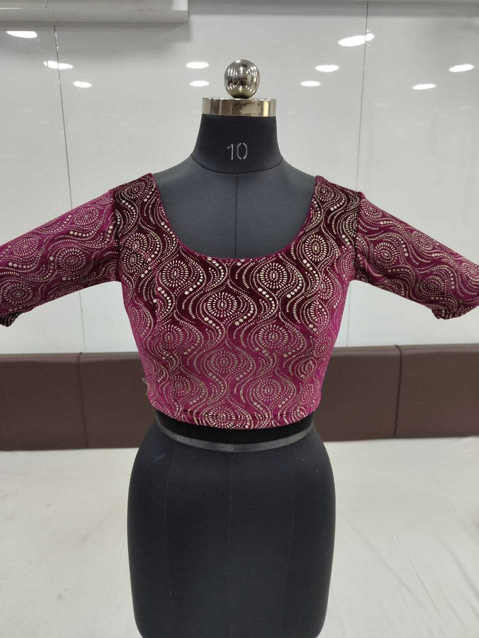 Ynf Velvet KESH231 GEETANJALI Readymade Blouses Wedding Collections Festive Collections Wholesale Blouse Designer Blouse Stretchable Blouse Velvet Blouse Manufacturer