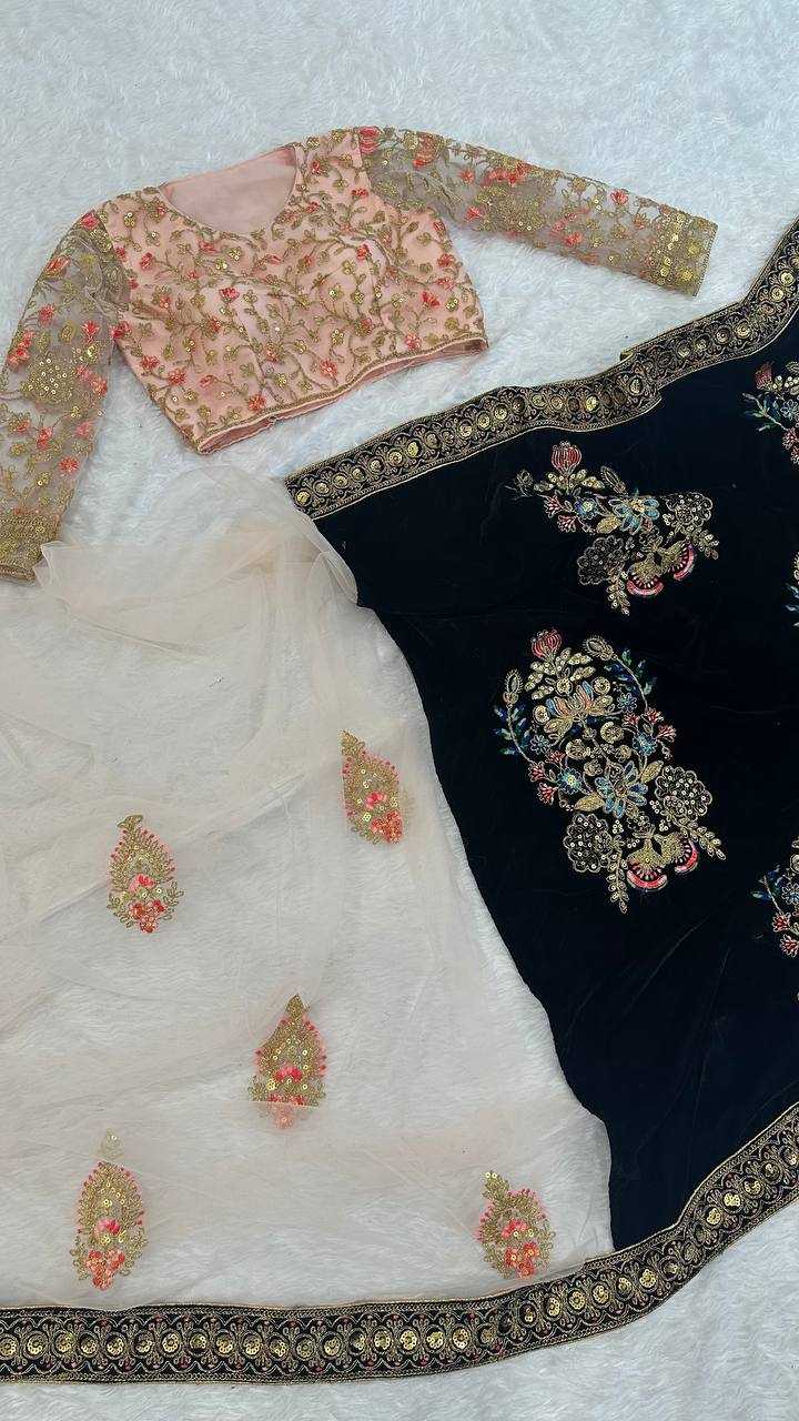 Ynf Velvet KESH270 H76 Sarees Wholesale Net Sarees Sequin Sarees Sarees With Blouse Manufacturer