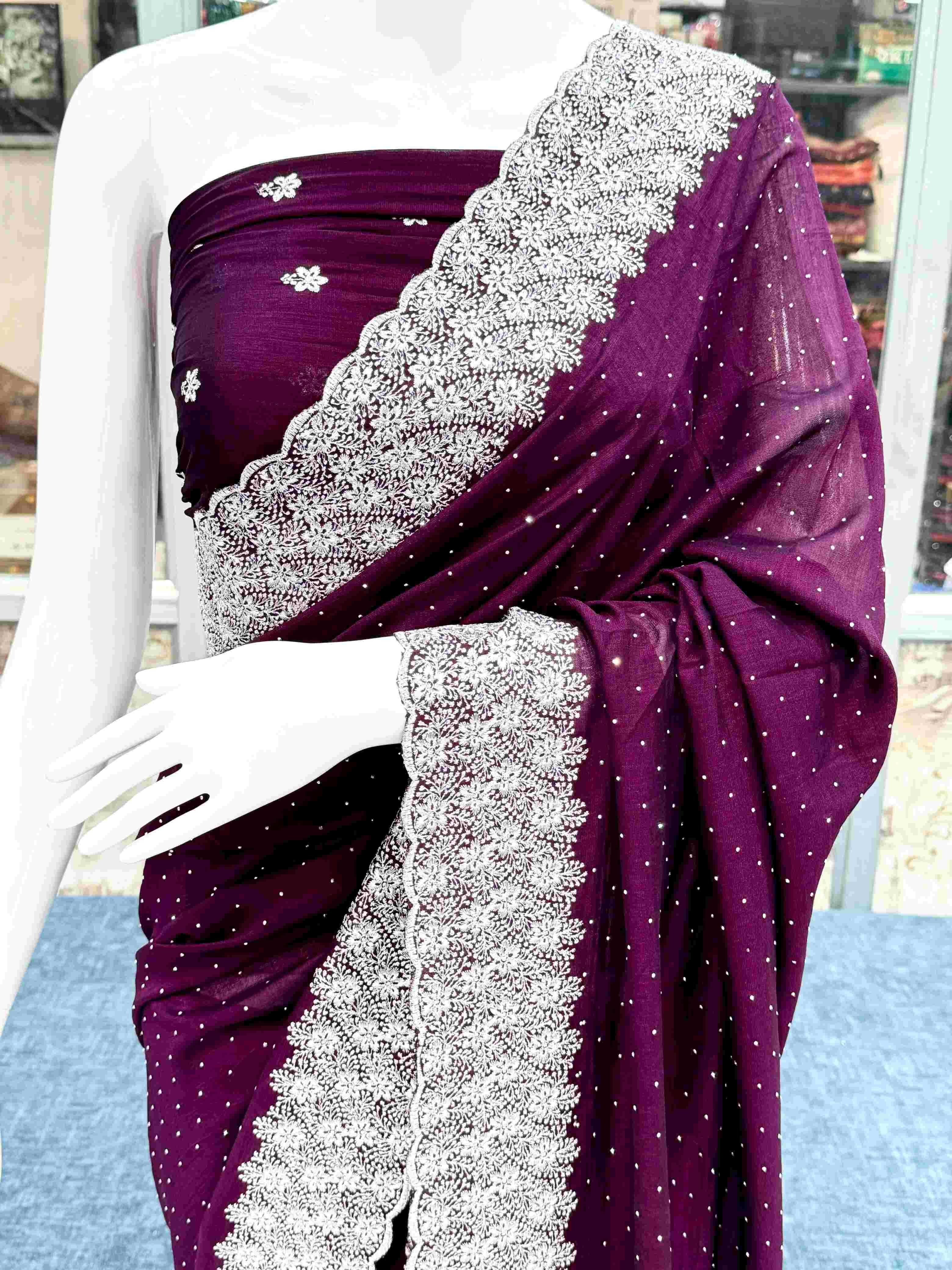 Ynf Vichitra Silk KESH114 2690 Silk Sarees Wholesale Designer Silk Sarees Pure Zari Silk Sarees Silk Sarees With Stone Work Manufacturer