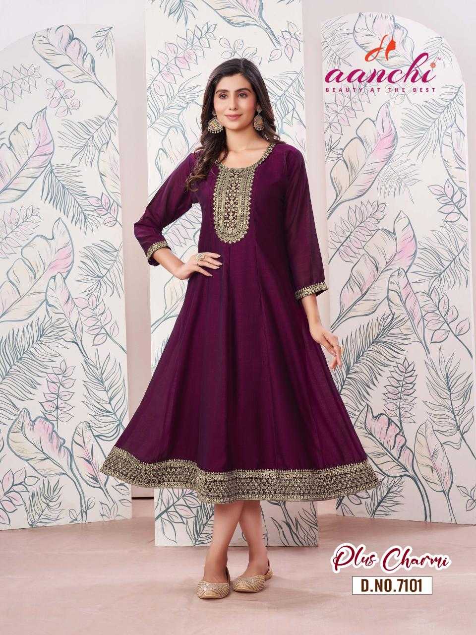 Ynf Vichitra Silk KESH443 Plus Charmi Setwise Collections Wholesale Gowns Catalogs Manufacturer