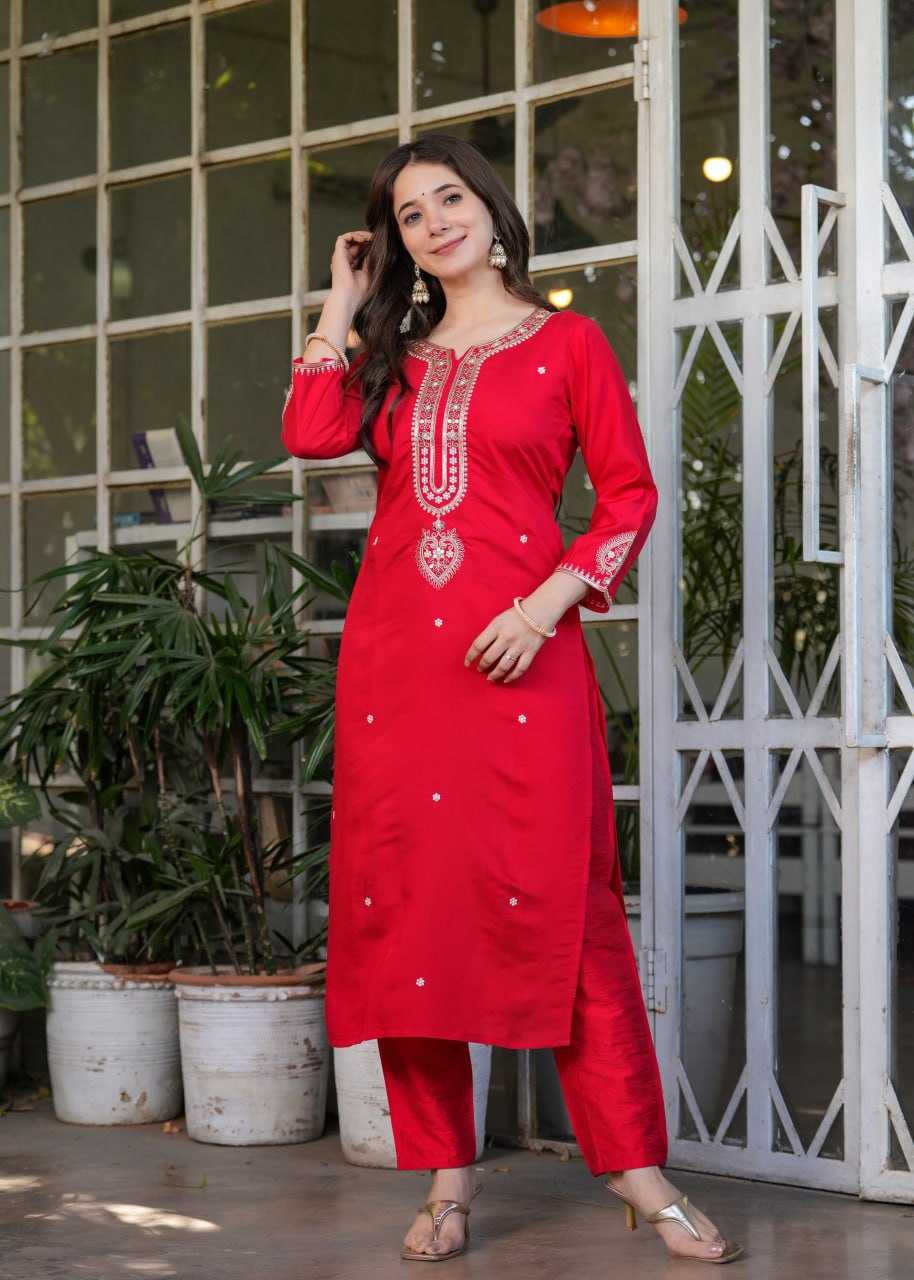 Ynf Viscose Chanderi KESH402 6010 Suits & Dresses Wholesale Embroidery Suits Ladies Salwar Suits Designer Suits Manufacturer