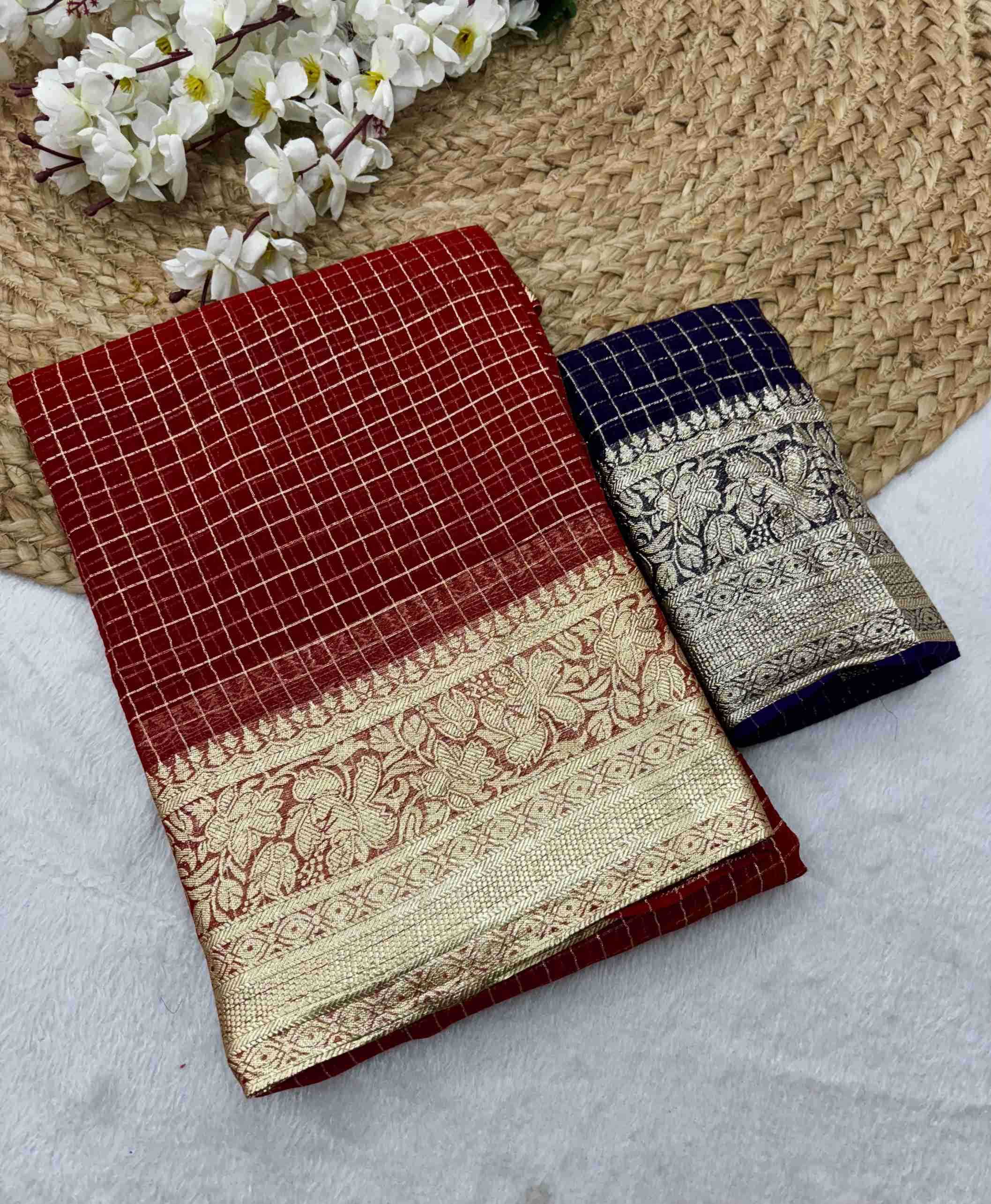 Ynf Viscose KESH222 RUN13 Sarees Wholesale Designer Sarees Jacquard Saree Viscose Saree Manufacturer