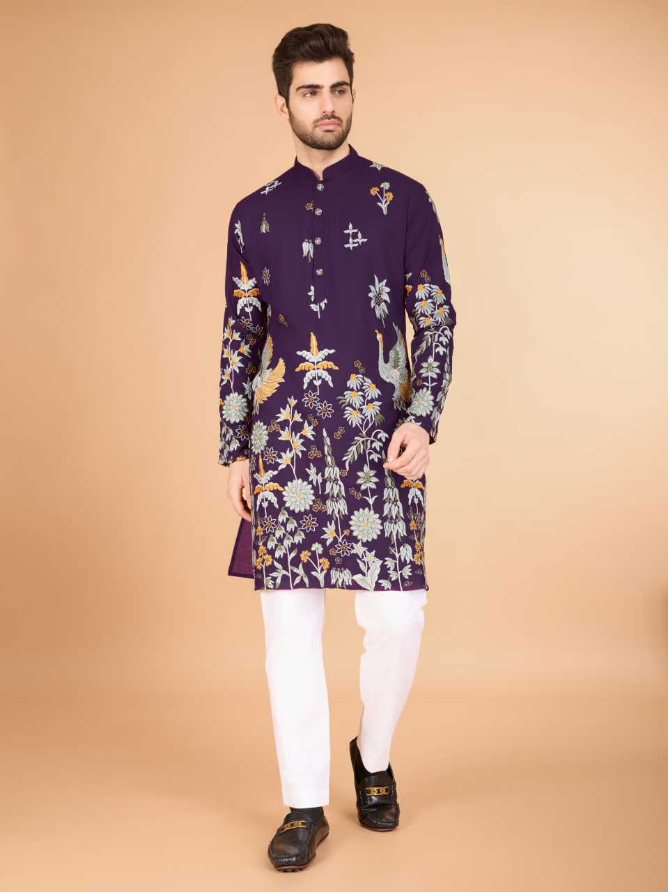 Ynf Viscose Rayon KESH417 61125 Mens Wear Diwali Collections Festive Collections Wholesale Mens Kurtas Casual Wear Men Wedding kurta Manufacturer