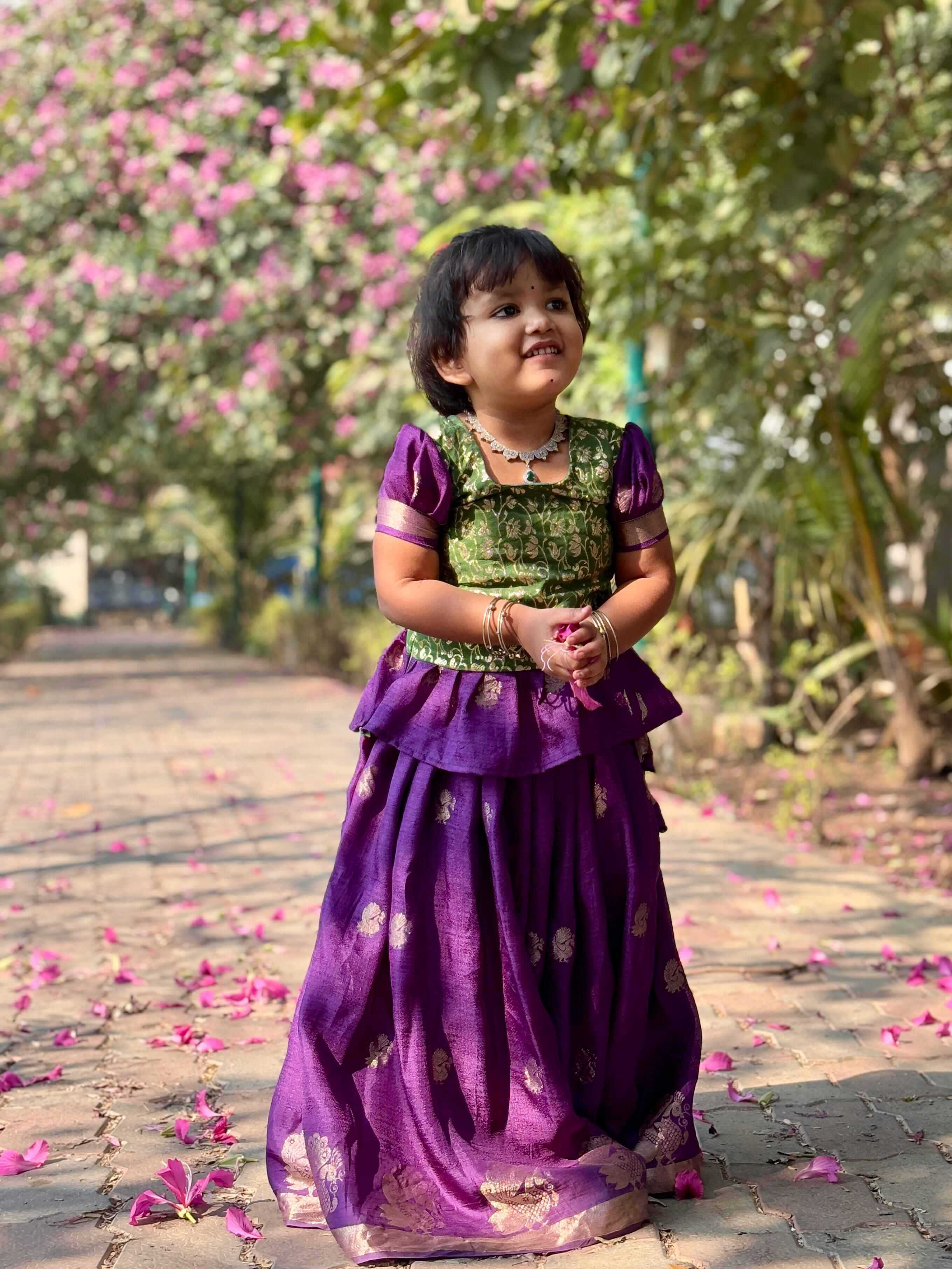 Ynf Viscose RIN178 SNT04 Kids Wear Wedding Collections Festive Collections Wholesale Kids Lehenga Kids Gown Kids Traditional Outfits Manufacturer