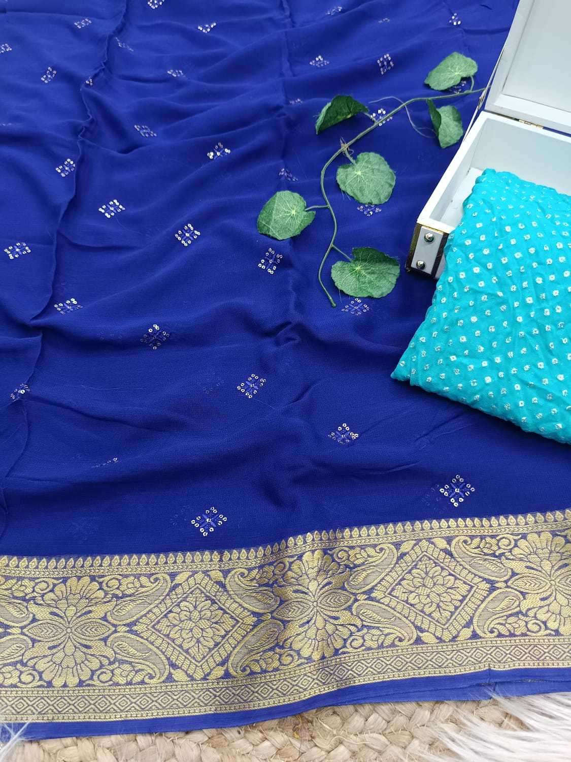 Ynf Viscose RIN178 SNT07 Sarees Wedding Collections Festive Collections Wholesale Georgette Sarees Zari Border Sarees Viscose Saree Manufacturer