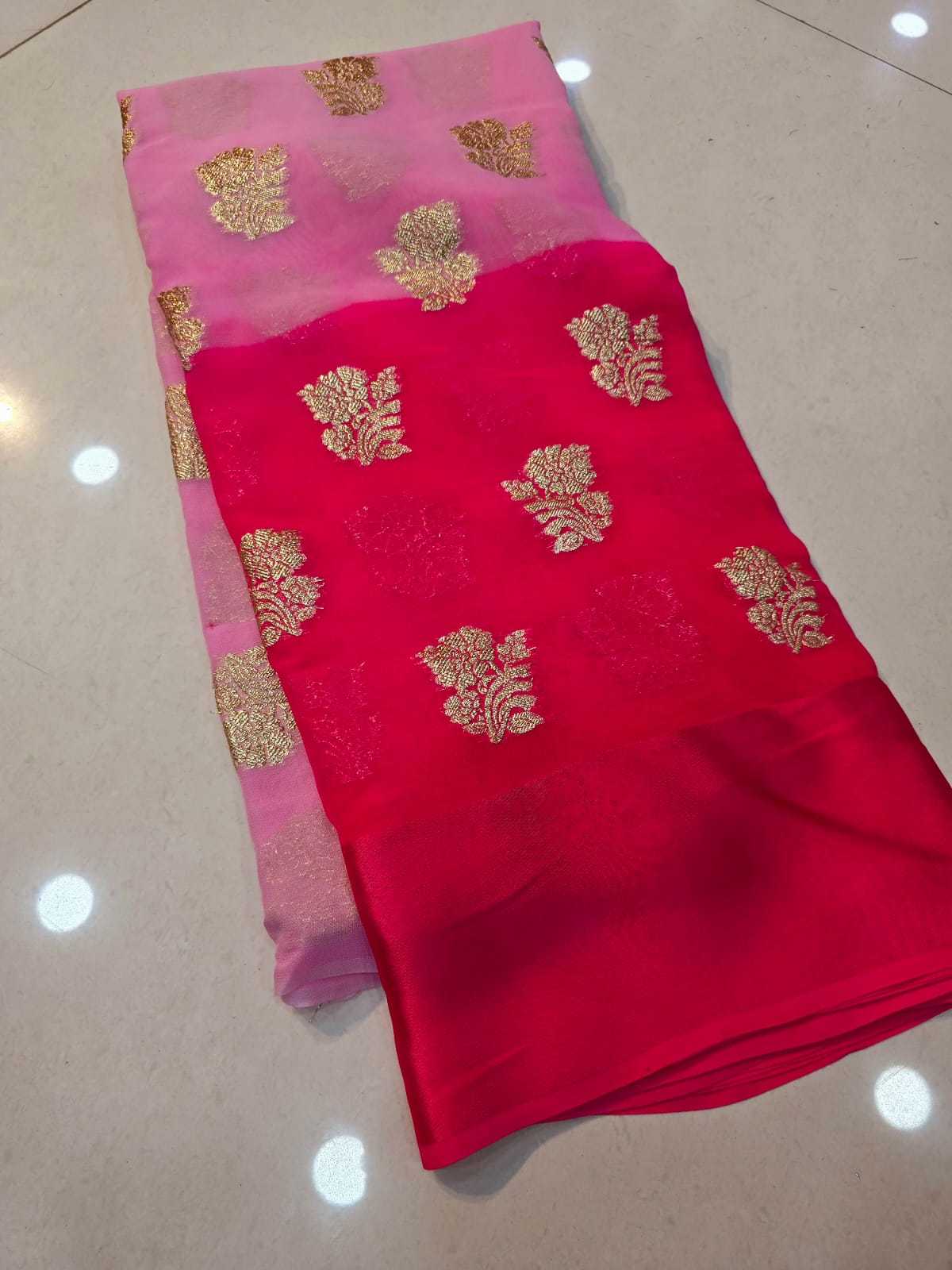 Ynf Viscouse Crushed Georgette KESH195 KRF10 Sarees Durga Pooja Sarees Festive Collections Wholesale Georgette Sarees Viscose Saree Satin Sarees Manufacturer