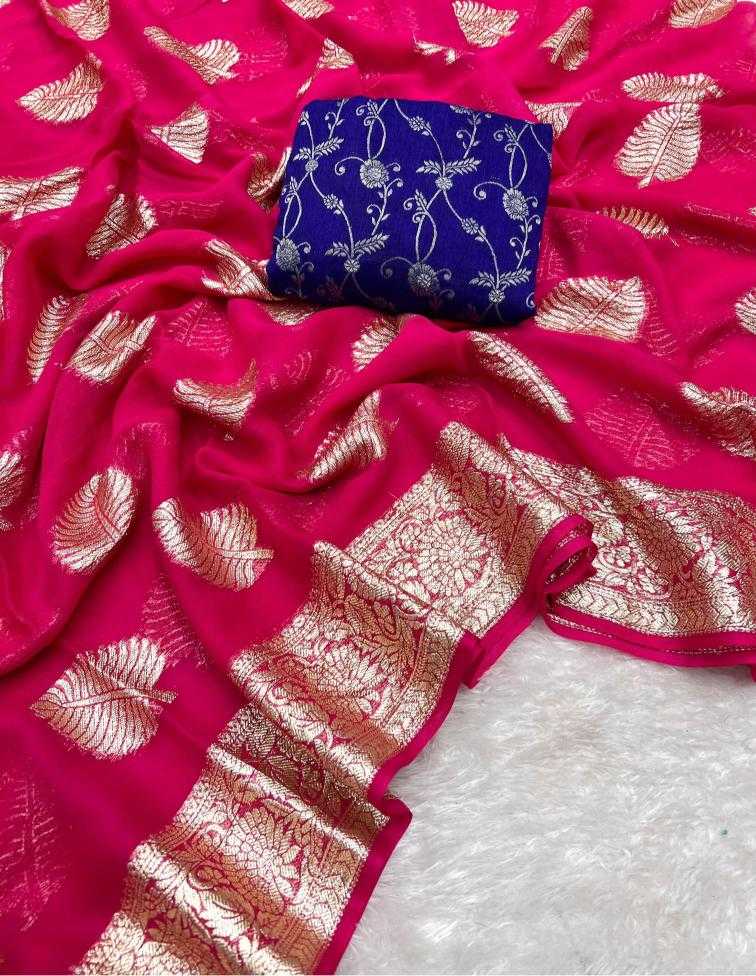 Ynf Viscouse Crushed Georgette RIN104 APE123 Silk Sarees Durga Pooja Sarees Wedding Collections Wholesale Banarasi Silk Sarees Dola Silk Sarees Silk Sarees For Weddings Manufacturer