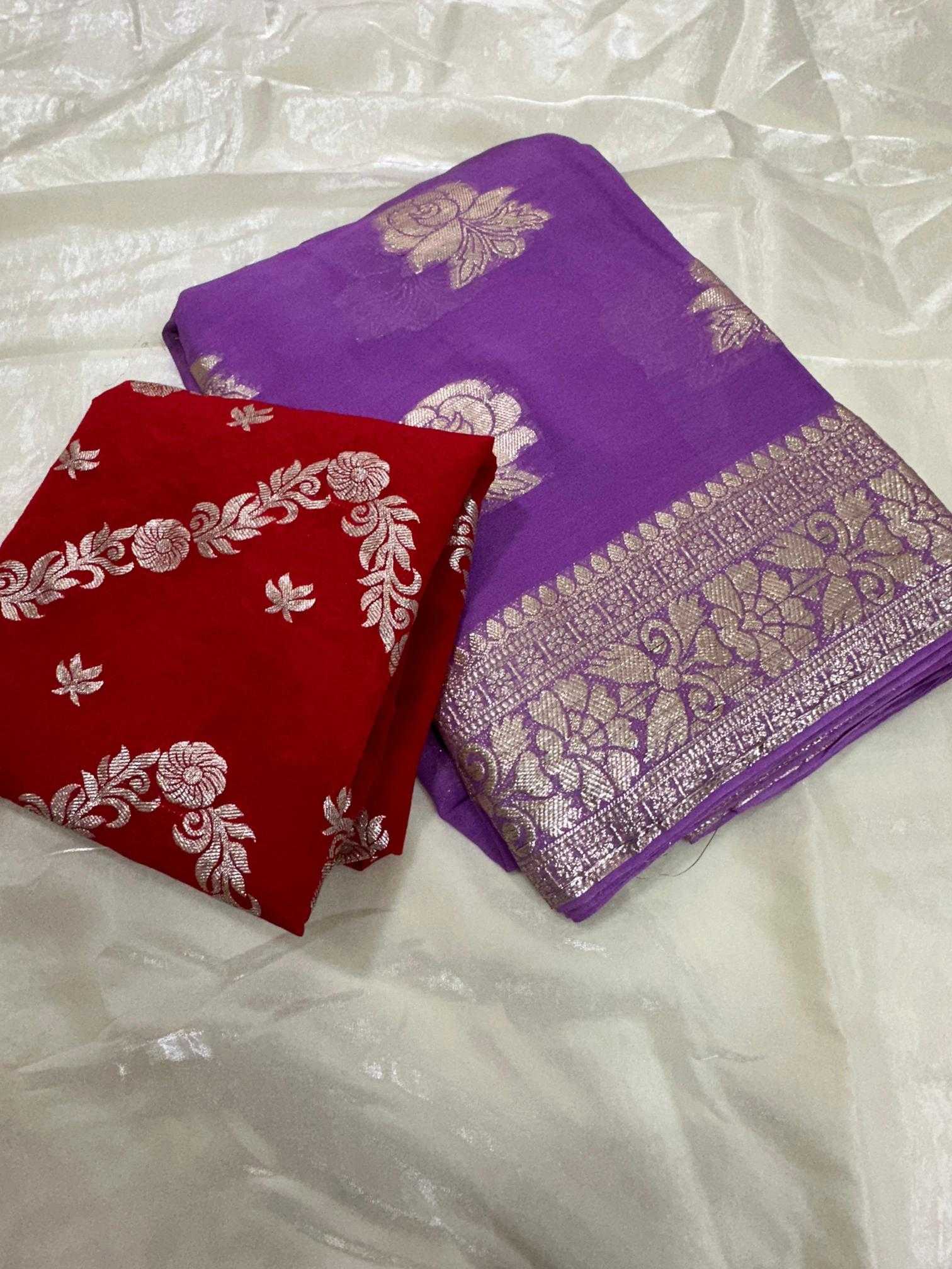 Ynf Viscouse Crushed Georgette RIN104 APE135 Silk Sarees Wedding Collections Festive Collections Wholesale Banarasi Silk Sarees Dola Silk Sarees Holi Collections Manufacturer