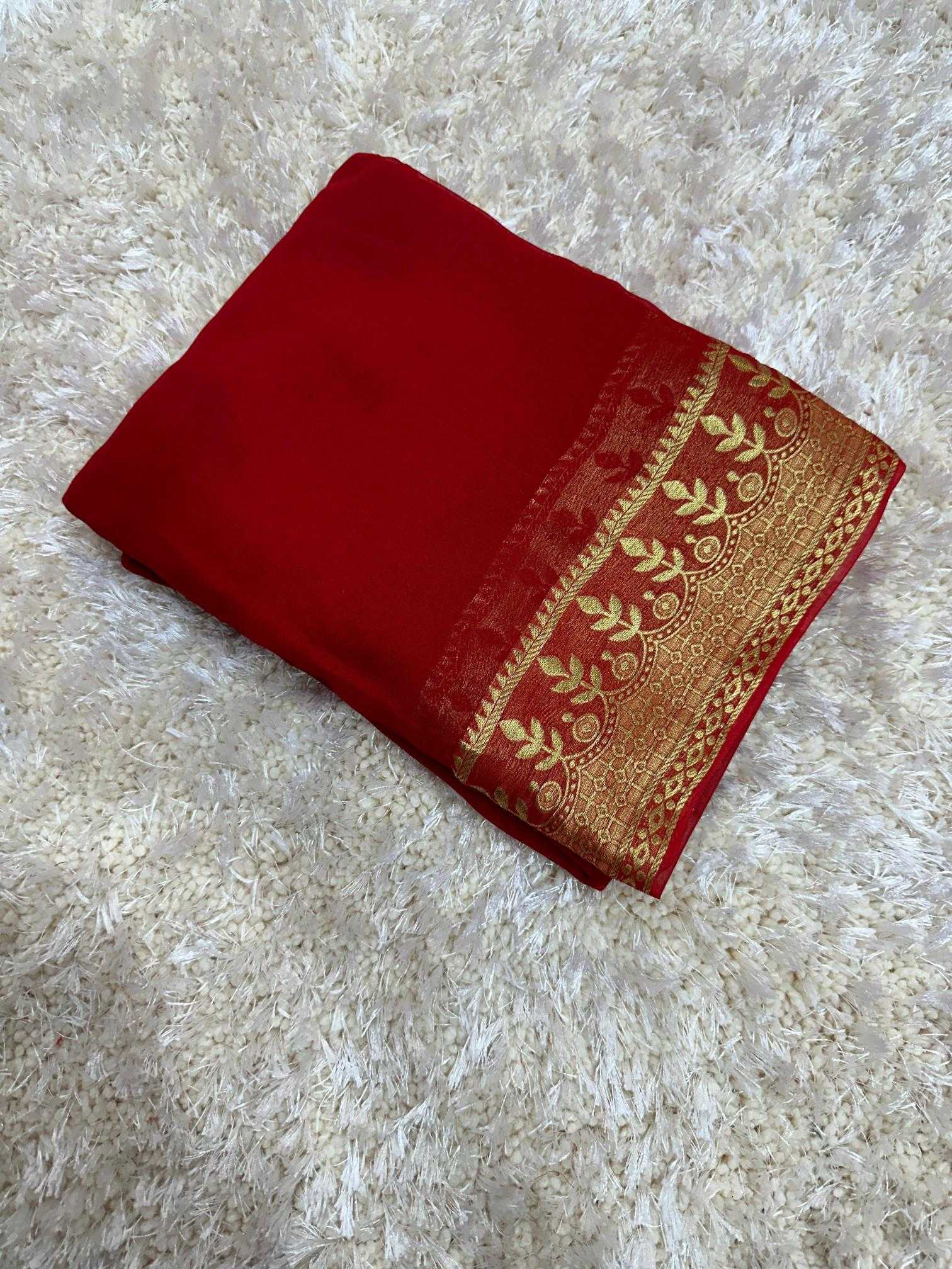 Ynf Viscouse Crushed Georgette RIN104 APE159 Sarees Wedding Collections Festive Collections Wholesale Georgette Sarees Jacquard Saree Viscose Saree Manufacturer