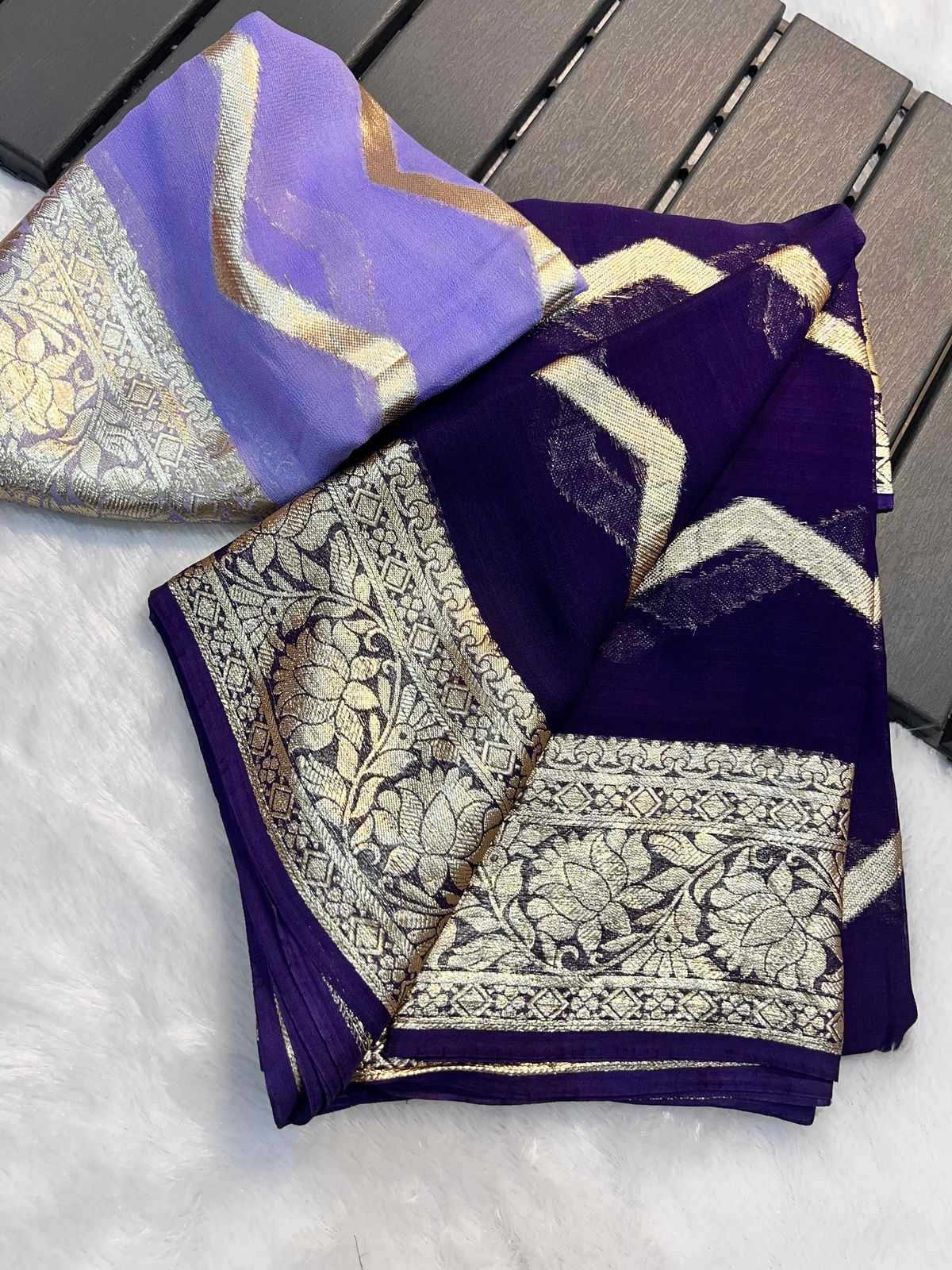 Ynf Viscouse Crushed Georgette RIN104 APE169 Sarees Wedding Collections Festive Collections Wholesale Georgette Sarees Viscose Saree Holi Collections Manufacturer