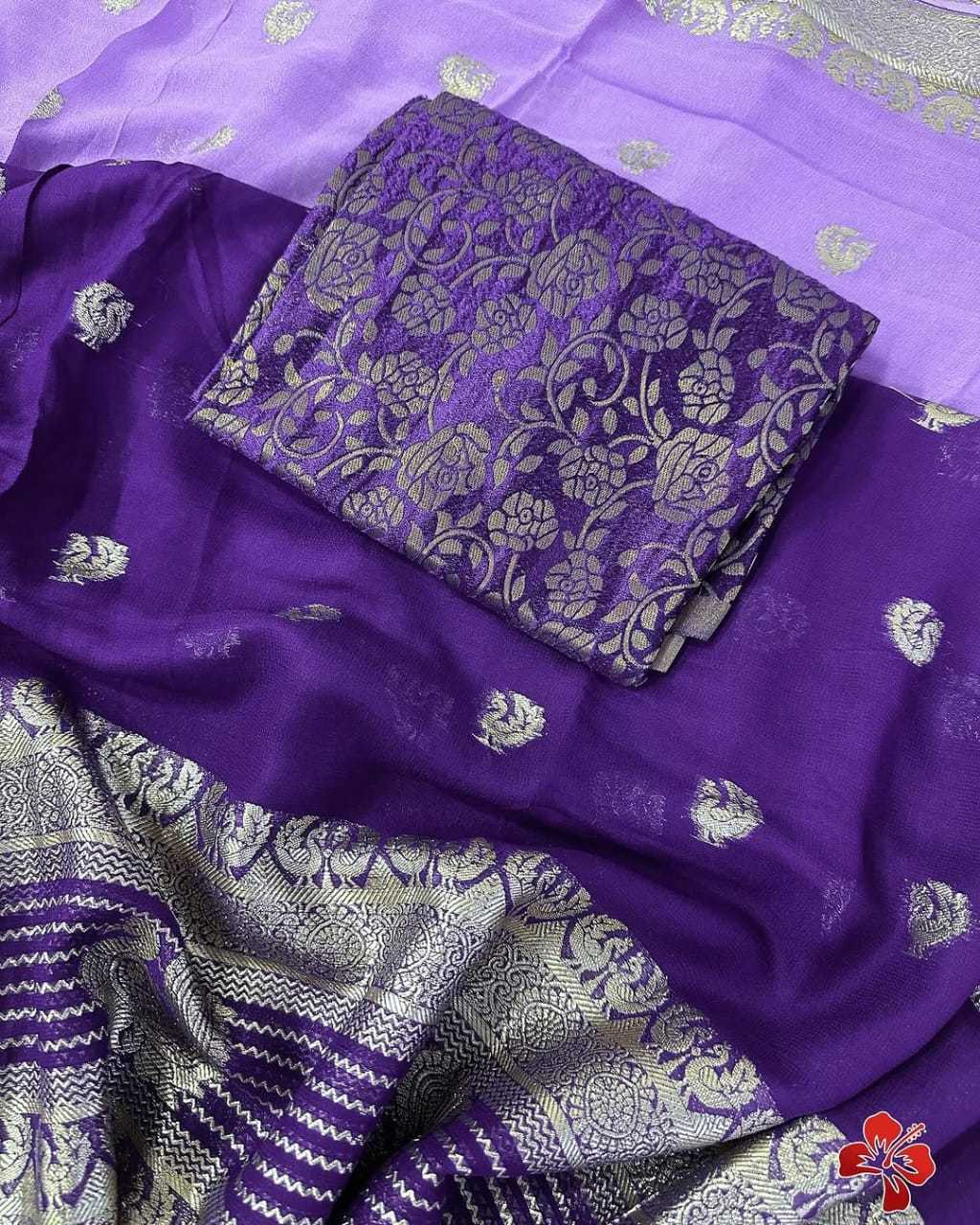 Ynf Viscouse Crushed Georgette RIN104 APE83 Sarees Durga Pooja Sarees Festive Collections Wholesale Georgette Sarees Jacquard Saree Viscose Saree Manufacturer