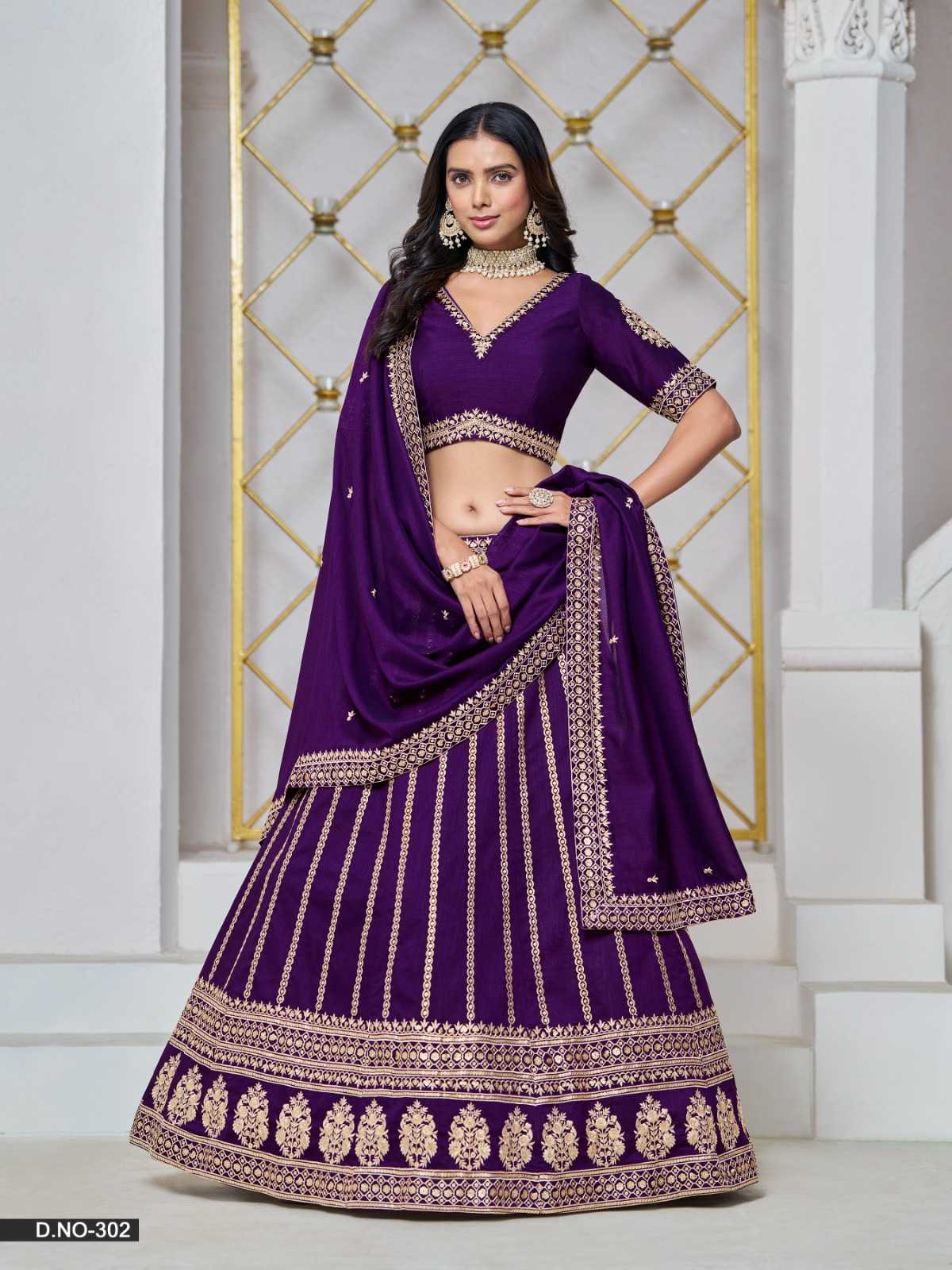 Ynf Art Silk KESH416 Mehvish-Vol-1 Lehengas Wedding Collections Festive Collections Wholesale Designer Lehenga Silk Lehenga Embroidered Lehenga Manufacturer