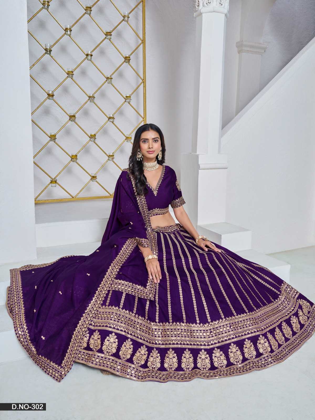 Ynf Art Silk KESH416 Mehvish-Vol-1 Lehengas Wedding Collections Festive Collections Wholesale Designer Lehenga Silk Lehenga Embroidered Lehenga Manufacturer